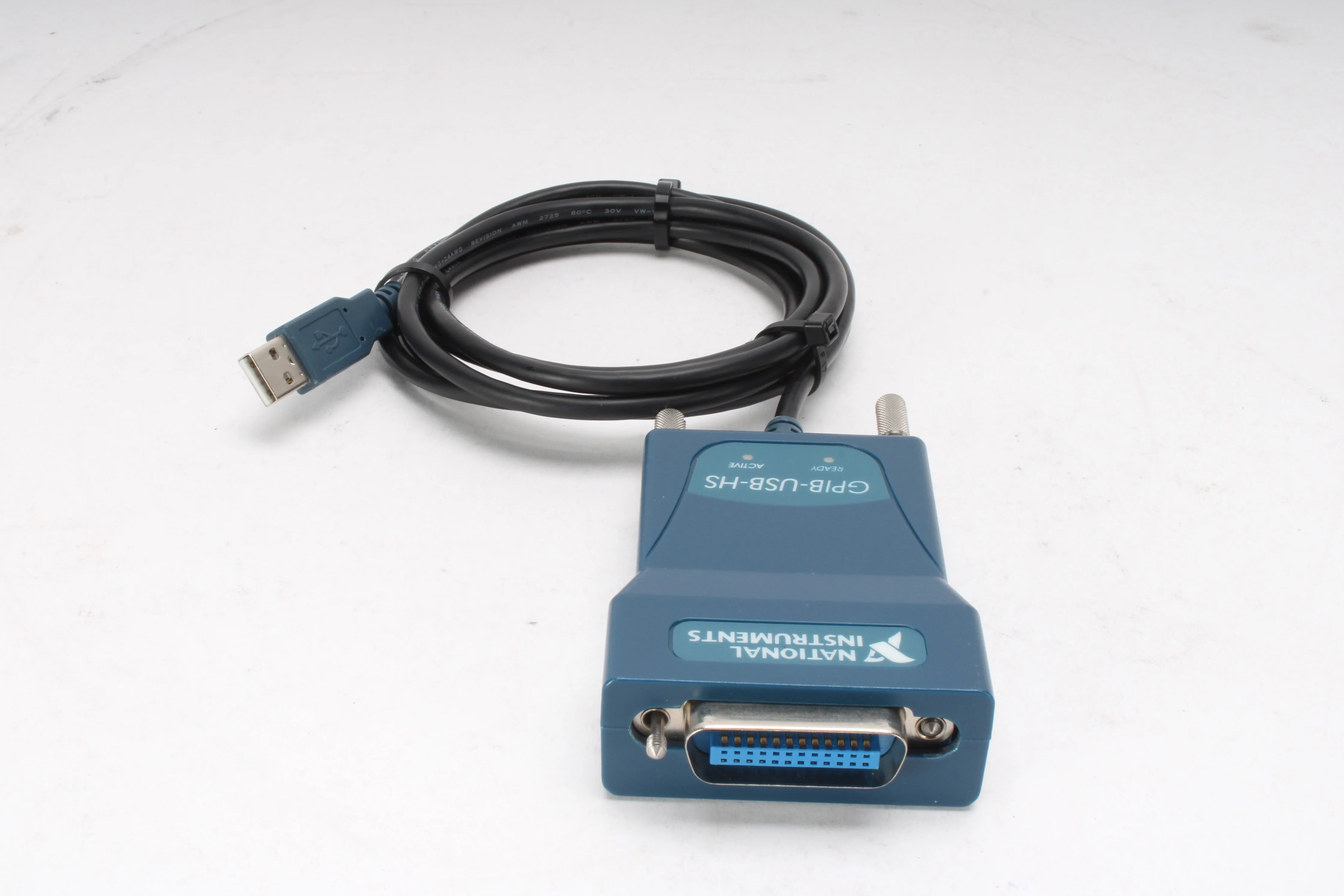National Instruments NI GPIB-USB-HS 187965G-01L Interface Adapter Controller