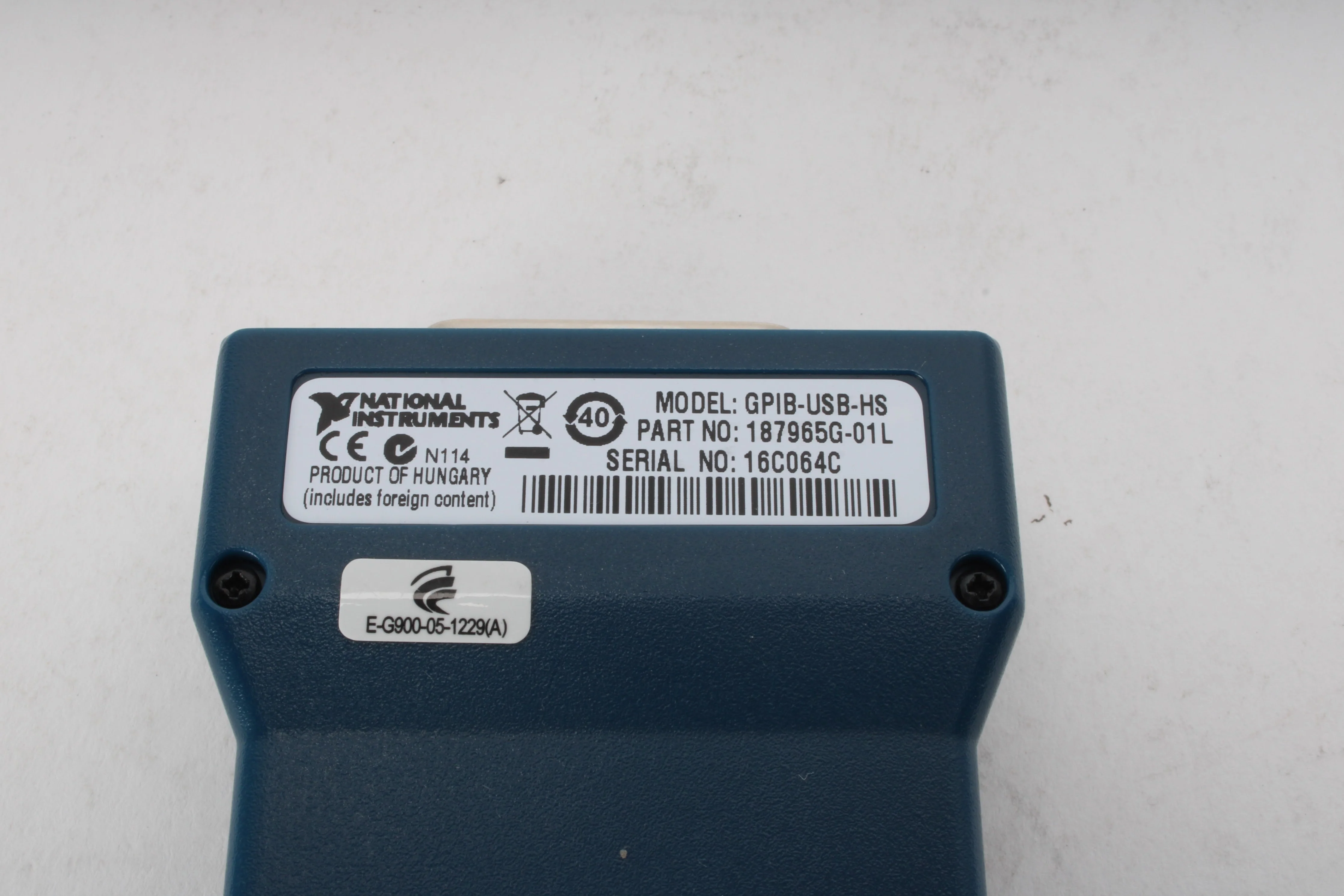 National Instruments NI GPIB-USB-HS 187965G-01L Interface Adapter Controller - Image 5