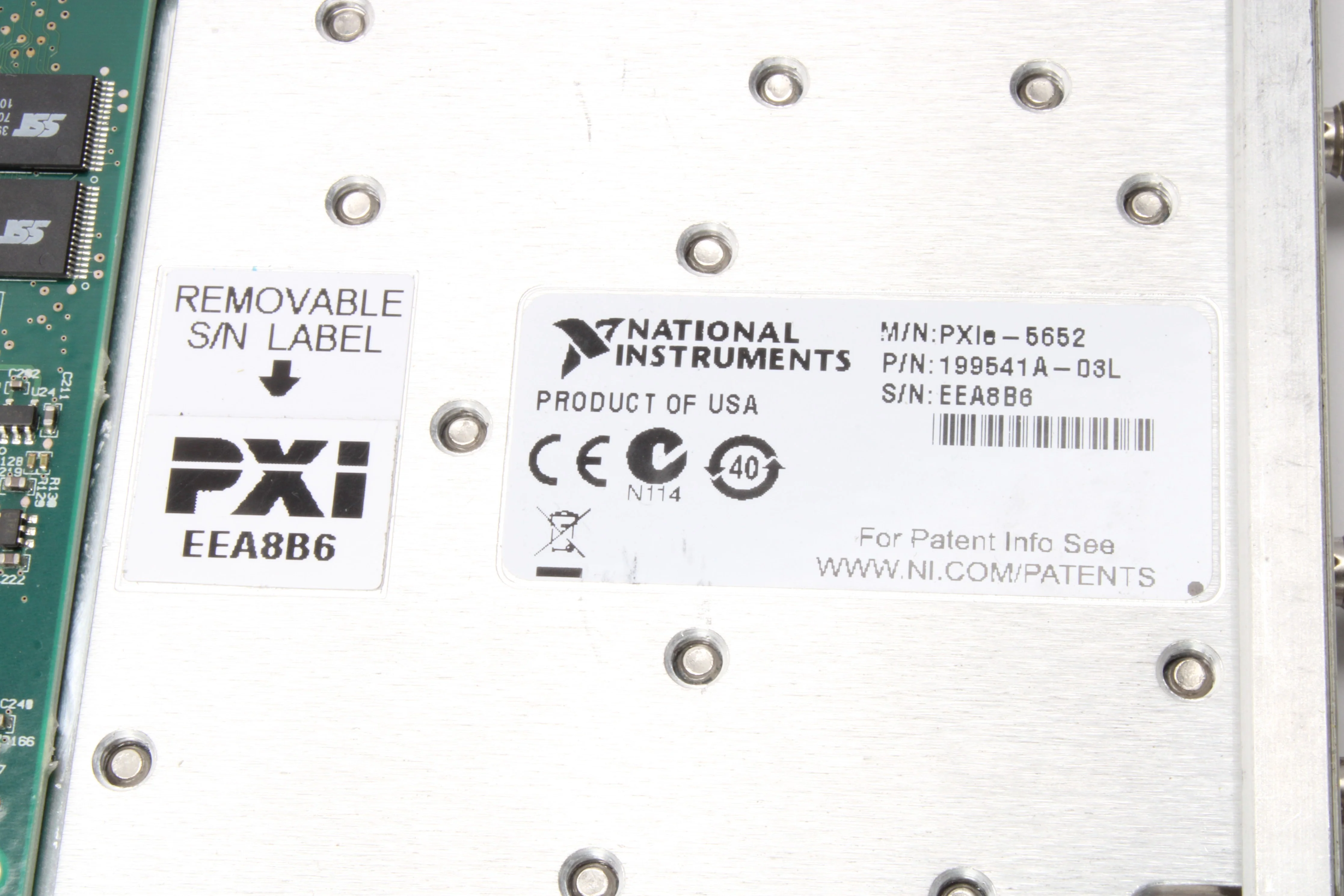 National Instruments NI PXIe-5652 RF Signal Generator 500KHz ~ 6.6GHz - Image 2