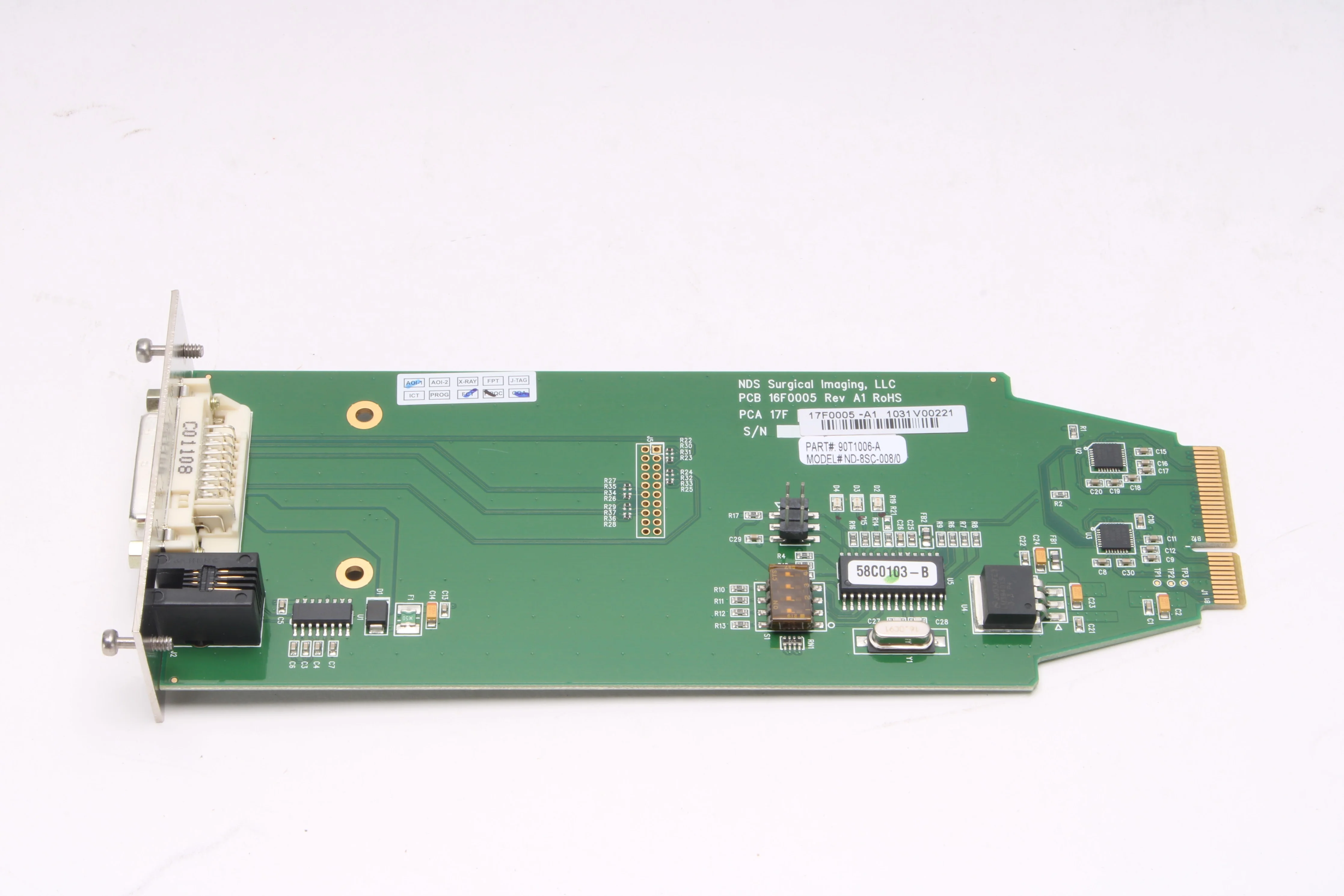 NDS Surgical Imaging LLC ND-8SC-008/0 / 90T1006-A Card Module - NEW - Image 2