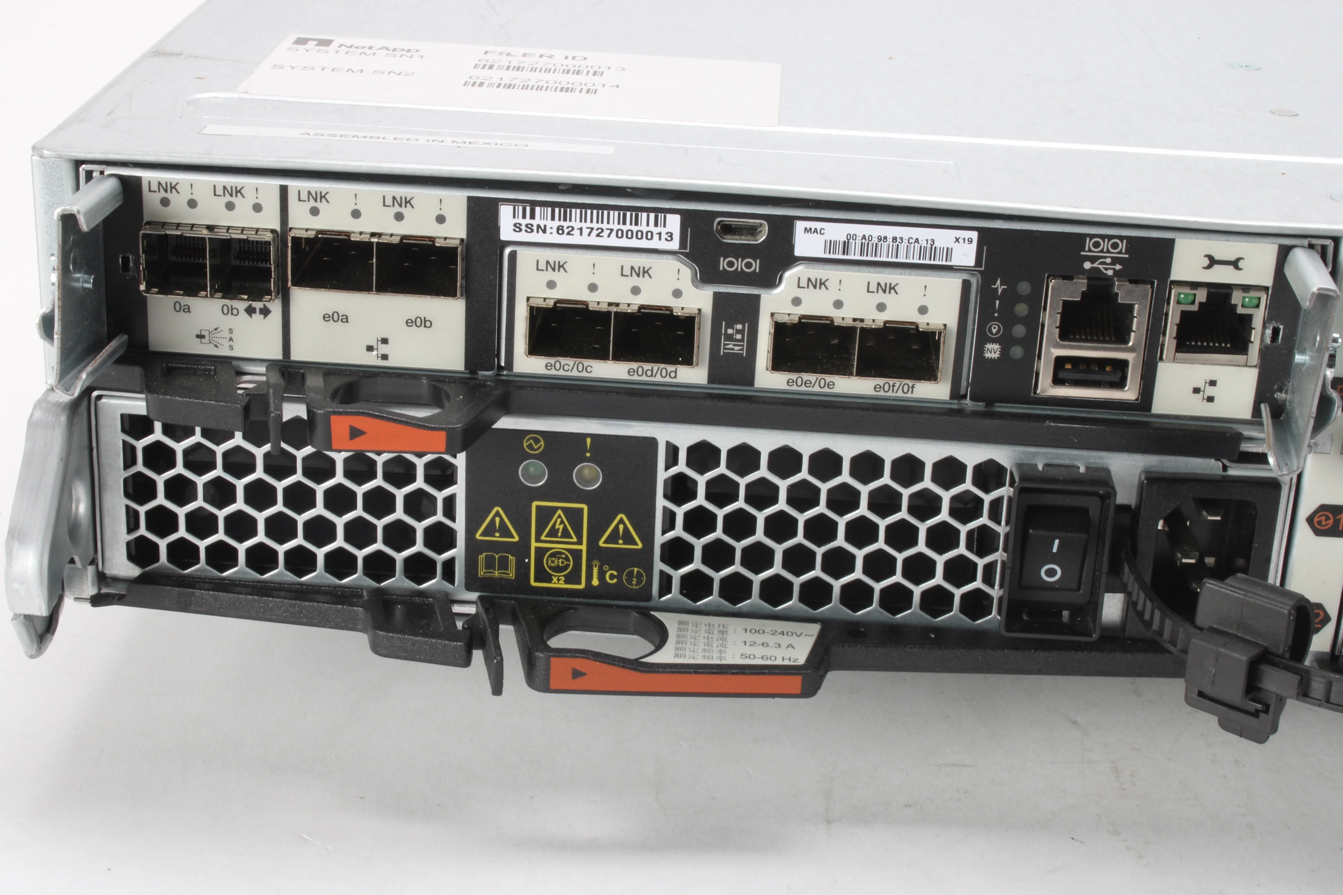 NetApp FAS2650 24-Bay SAS Hybrid Storage Array 2x FAS2650 w/ 18x 900GB HDD - Image 7