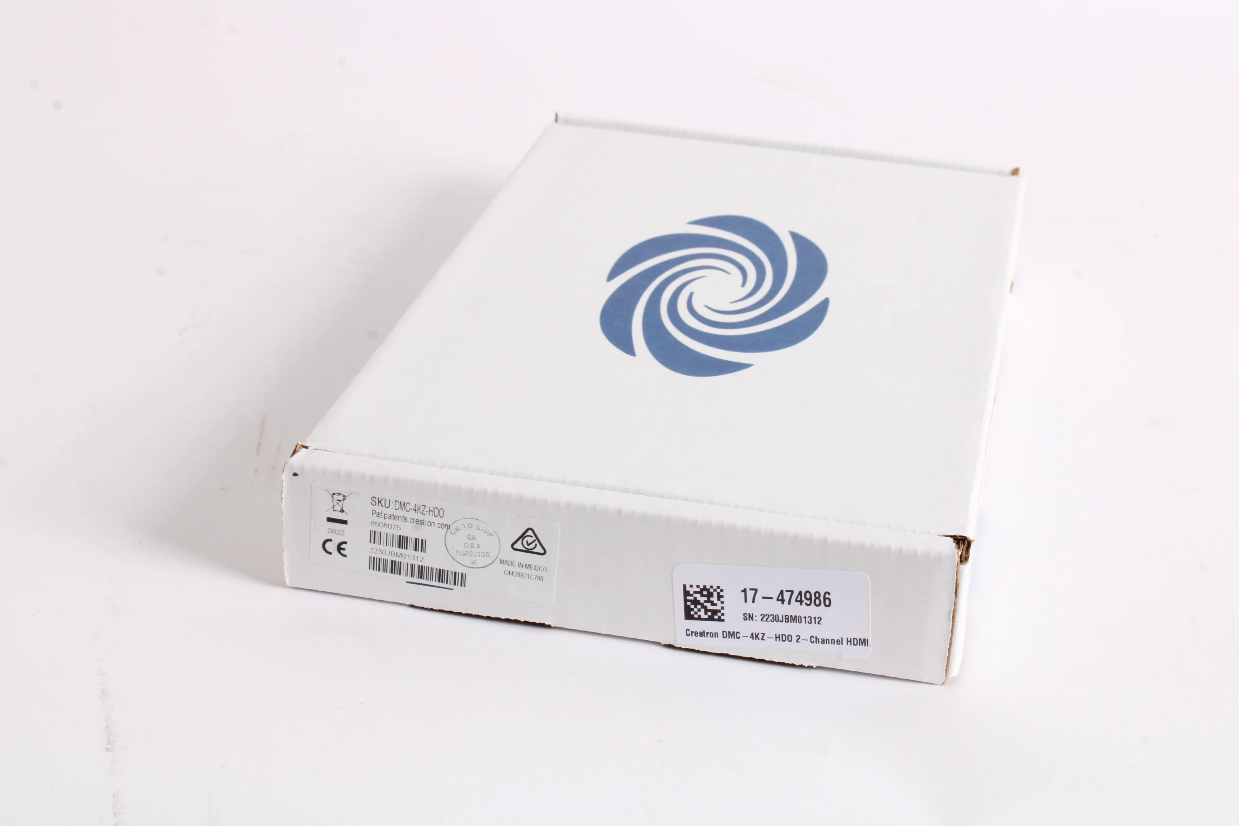 Crestron DMC-4KZ-HDO 2-Channel HDMI 4K60 4:4:4 HDR Scaling DM Card - New Sealed - Image 2