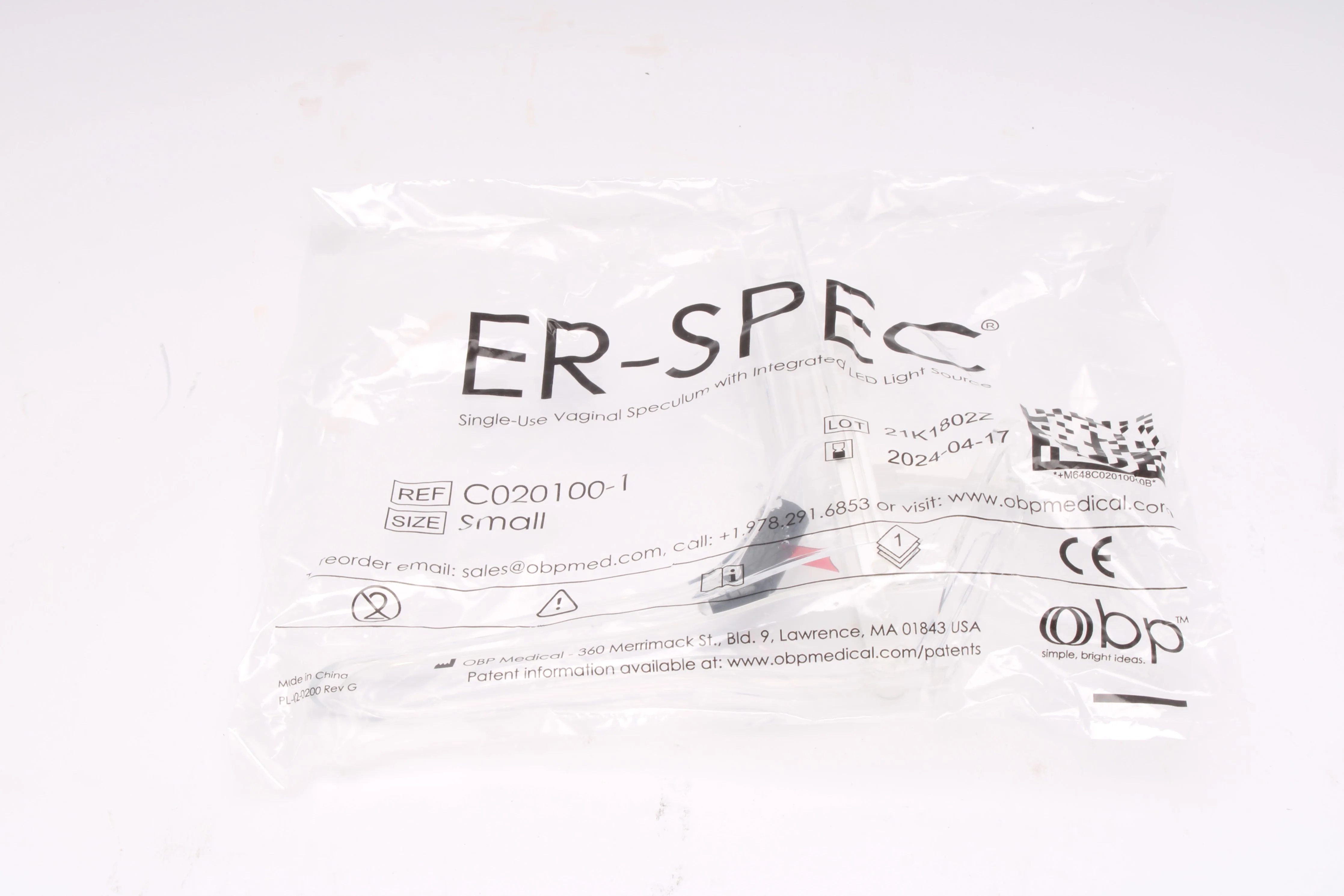 OBP C020100-1 Speculum w/ Integrated LED Light Source (Qty 18) - NEW - Image 3