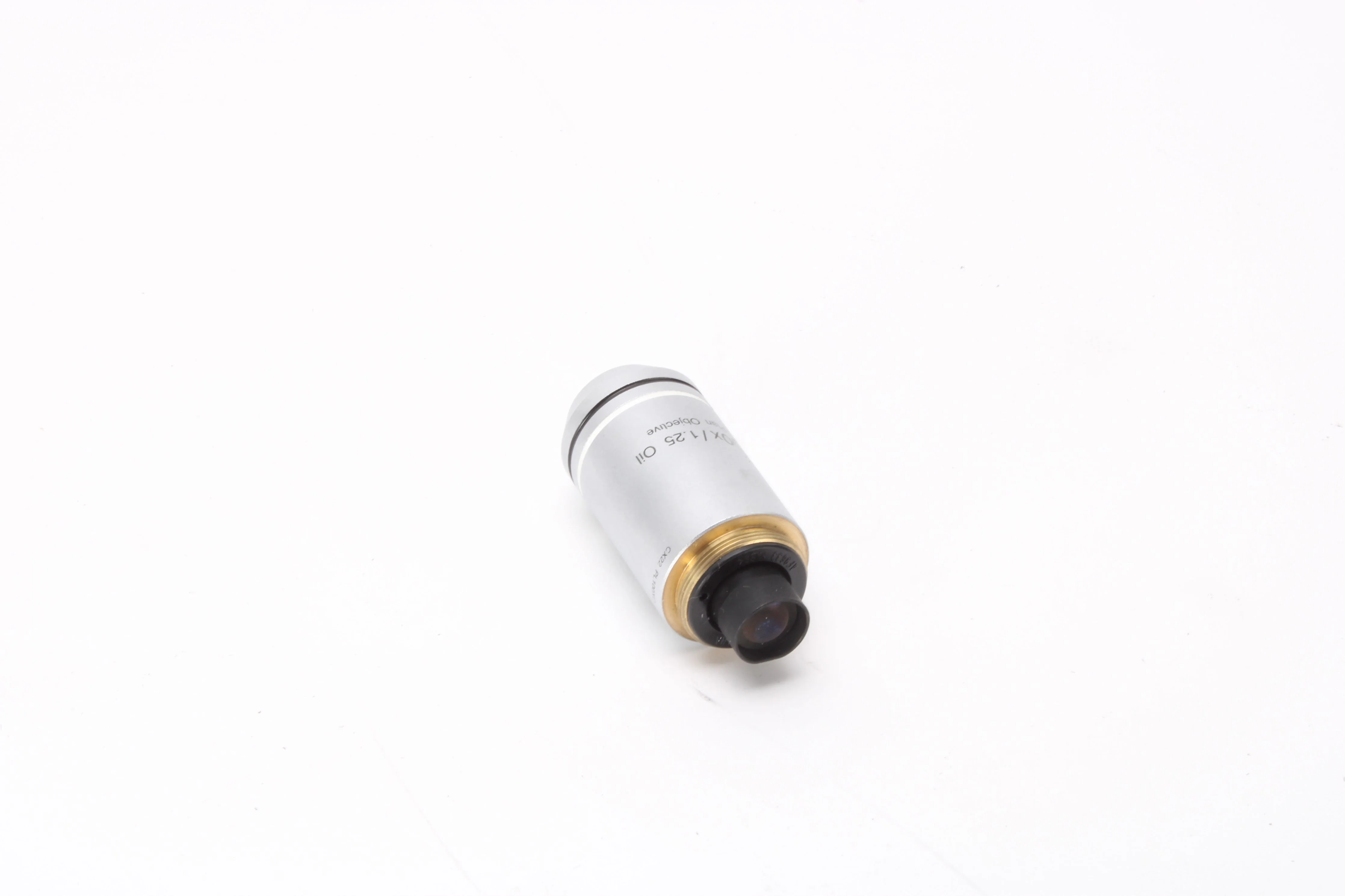 Olympus CX22 100xO 100x / 1.25 Oil FN20 Laboratory Microscope Objective - Image 3
