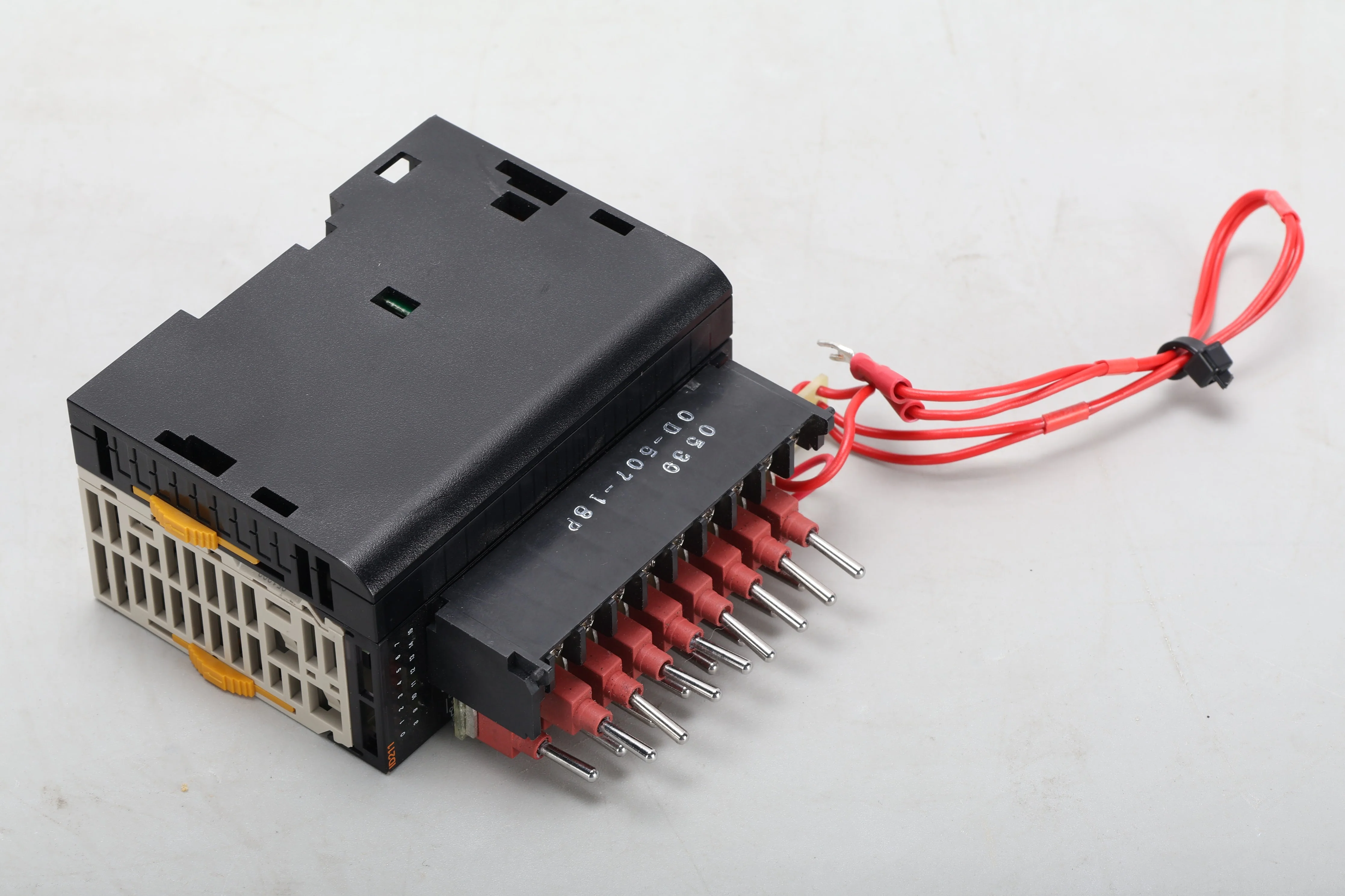 Omron CJ1W-ID211 Input Unit W/ ETL 03-CH Switch Module and CJ1W-TER01 Adapter - Image 3