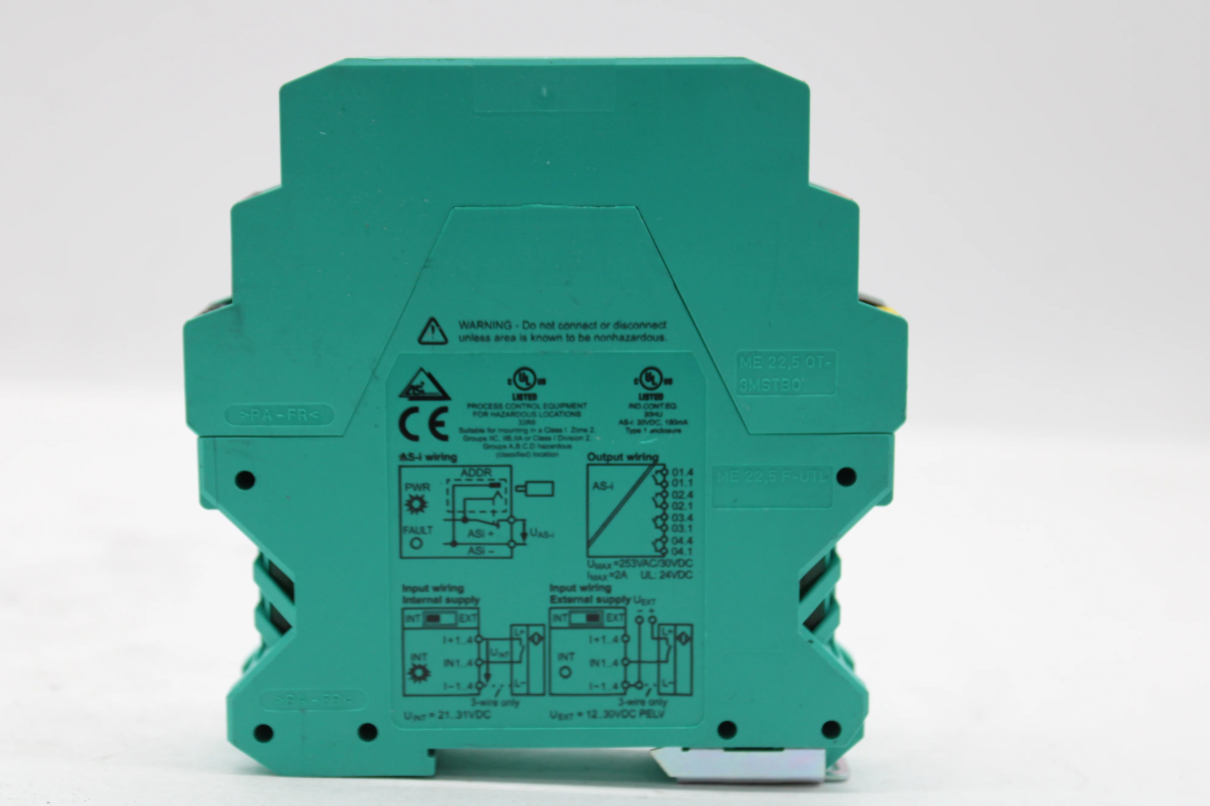 Pepperl+Fuchs VAA-4E4A-KE-ZE/R AS-Interface Sensor/Actuator Module 124422 - Image 3