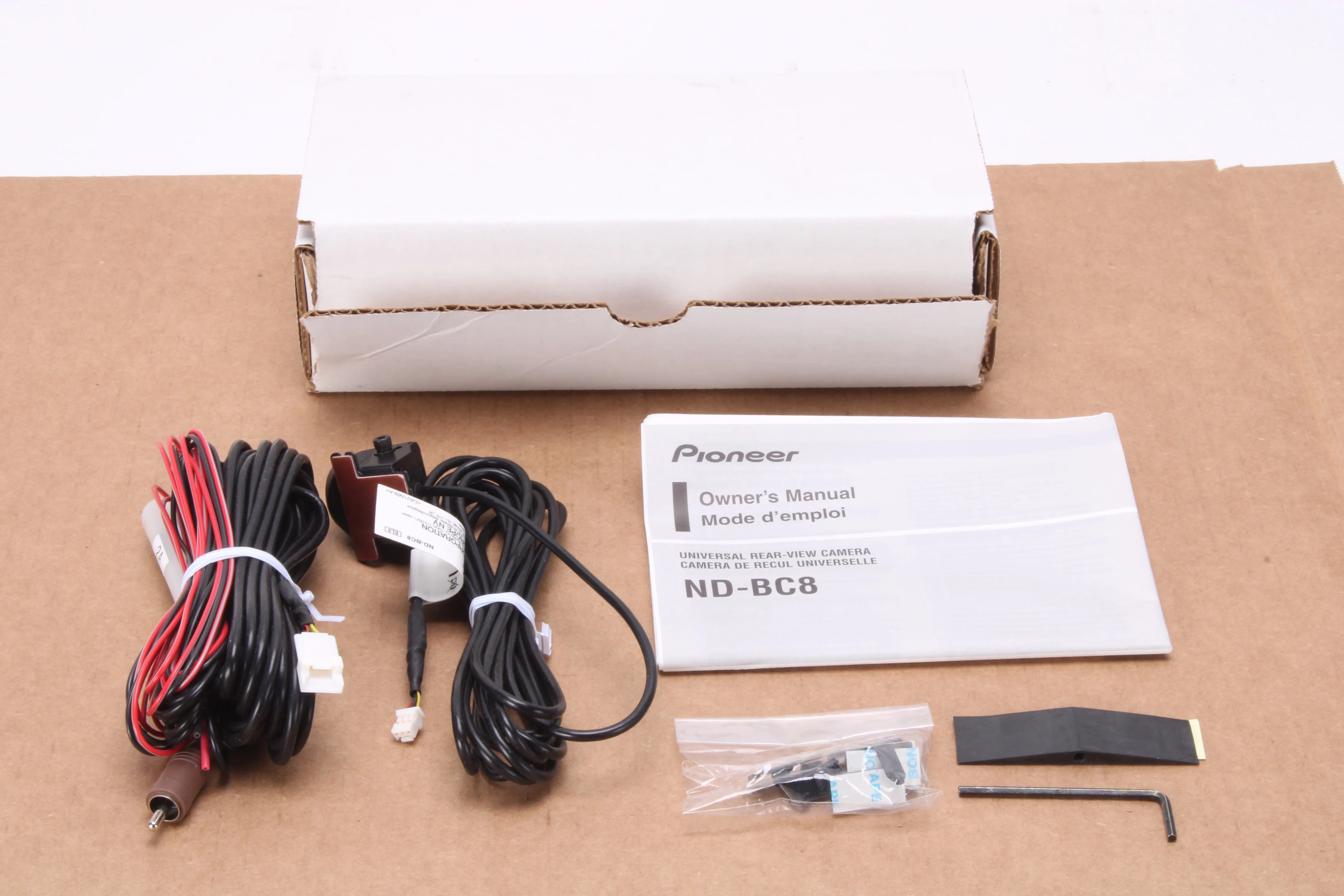 Pioneer ND-BC8 Universal Rear-View Camera With Hardware