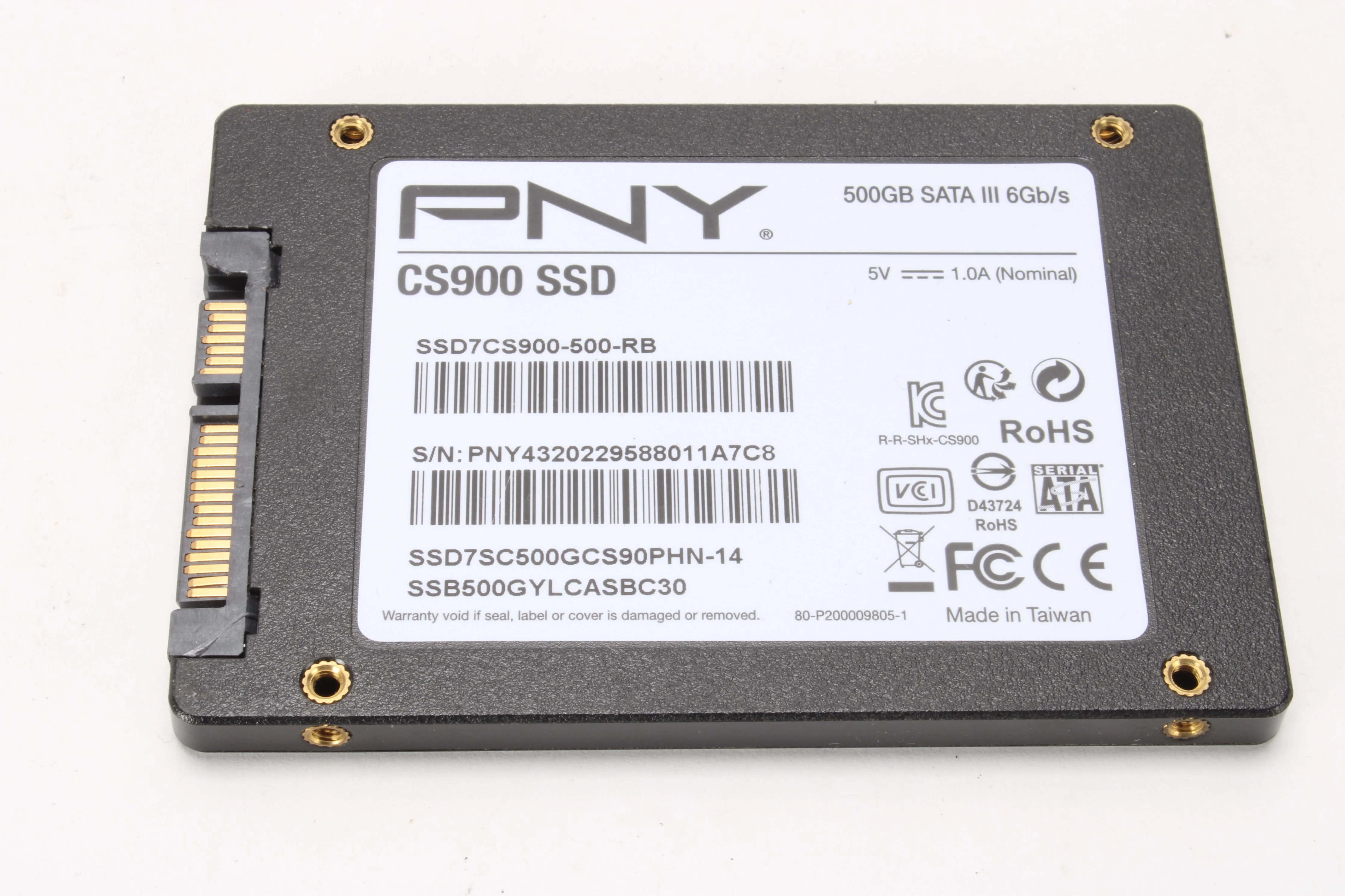 PNY CS900 500GB Internal Solid State Drive SSD7CS900-500-RB - Image 3