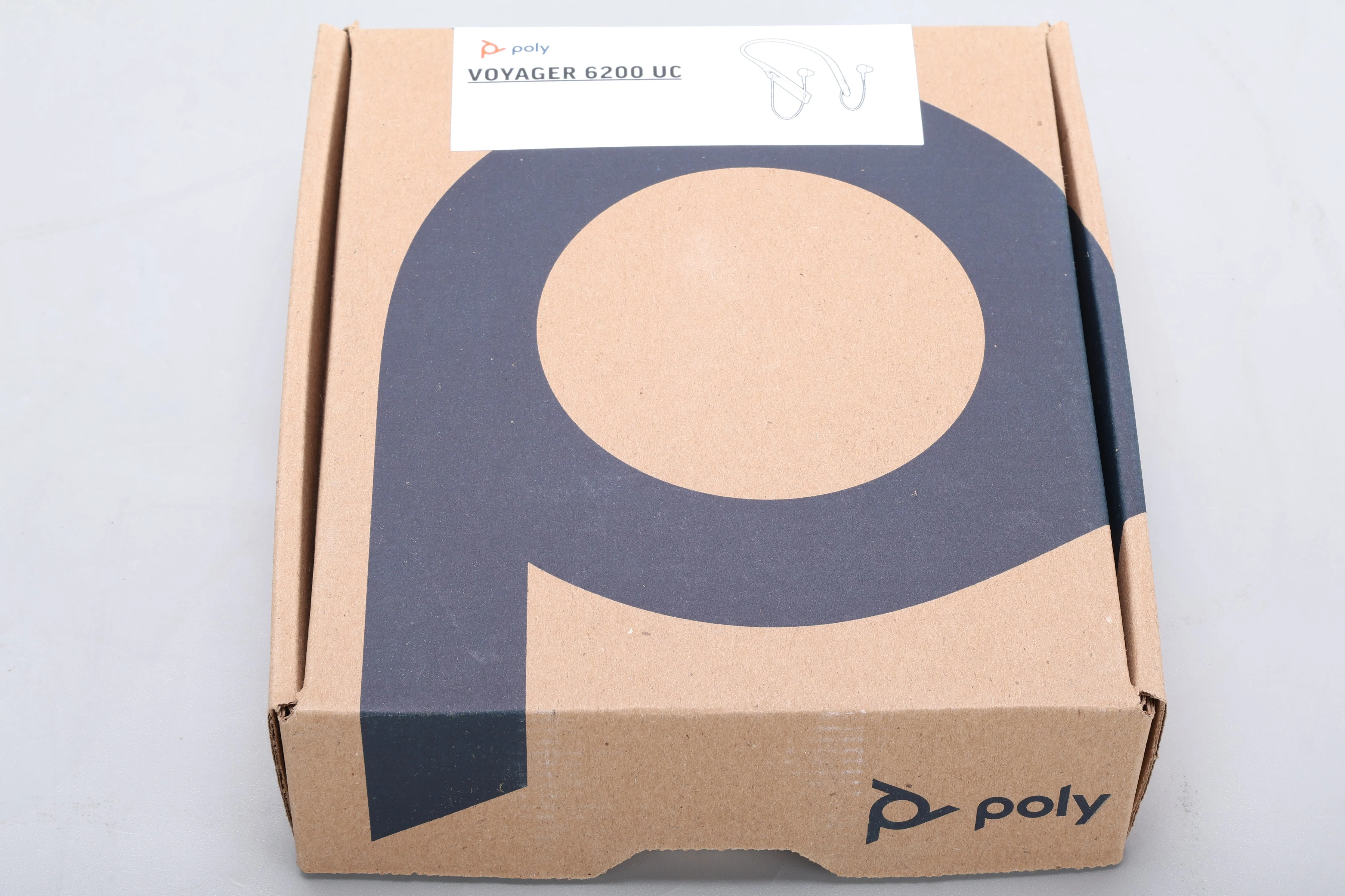 Poly Voyager 6200 UC B6200 Bluetooth Neckband Headset USB-C Black 211718101 -NEW