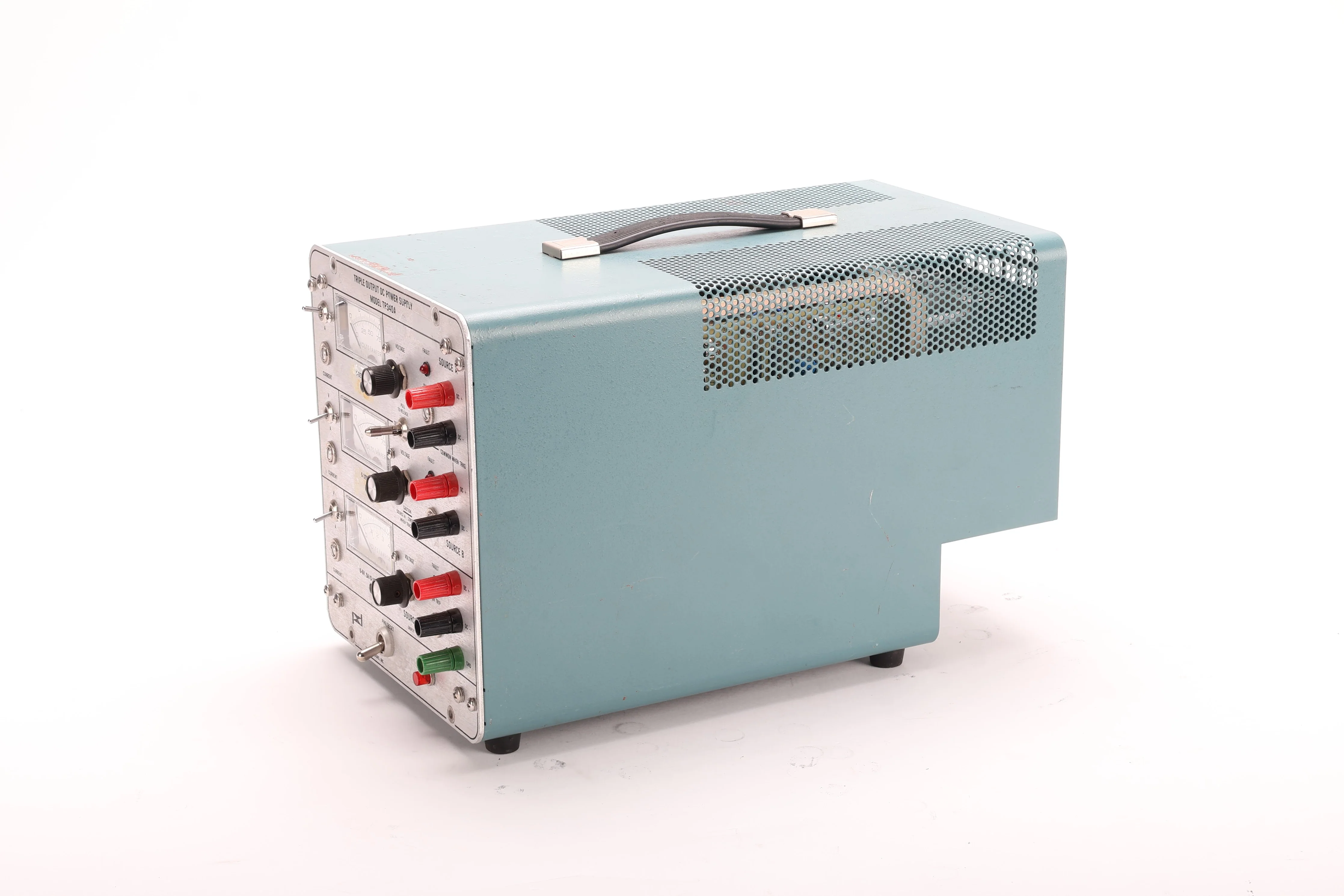 Power Designs TP340A Triple Output DC Power Supply - Paint Chips - Image 2