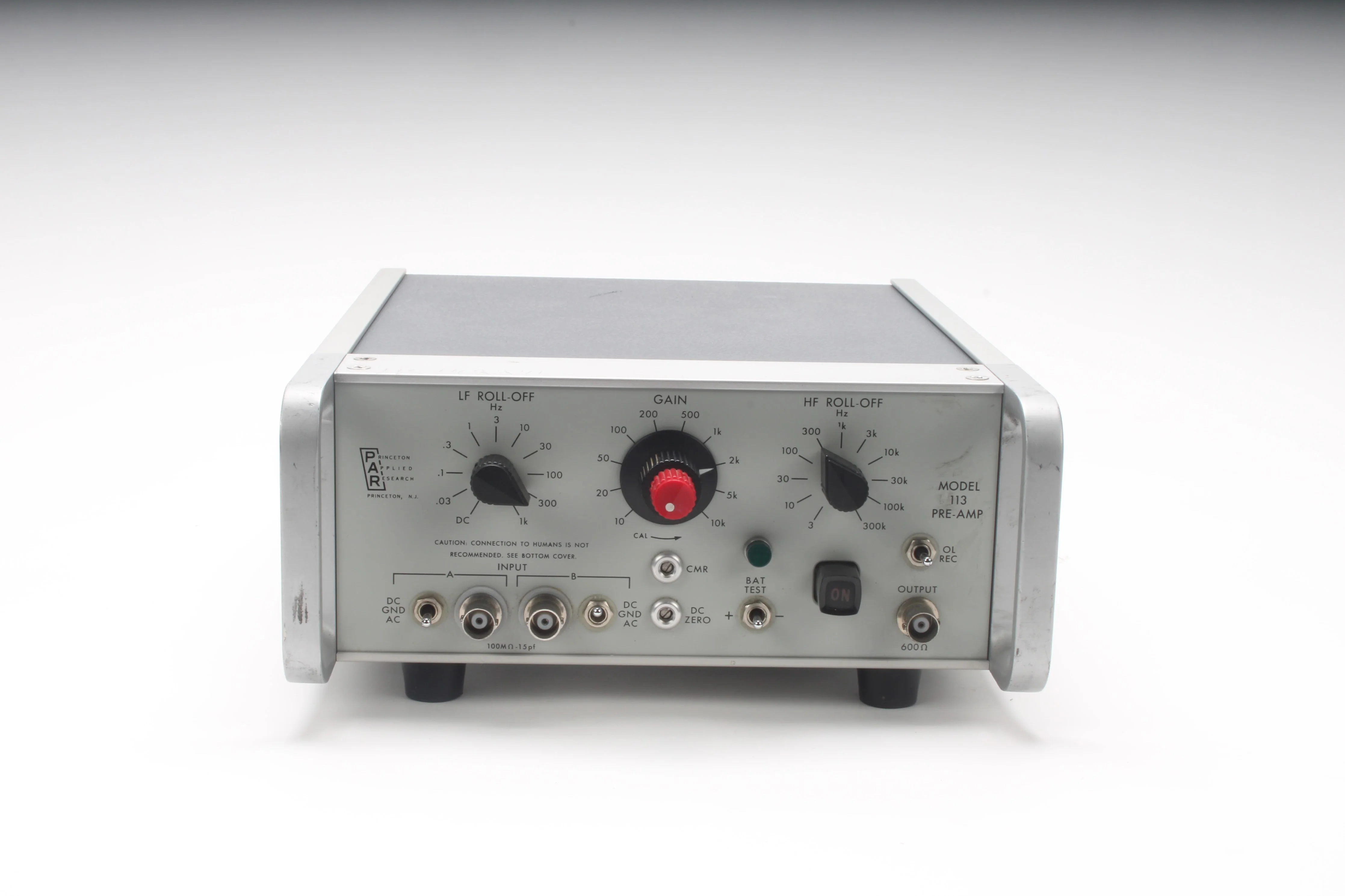 Princeton Applied Research 113 Low Noise Preamplifier Pre-Amp - AS IS - Image 2