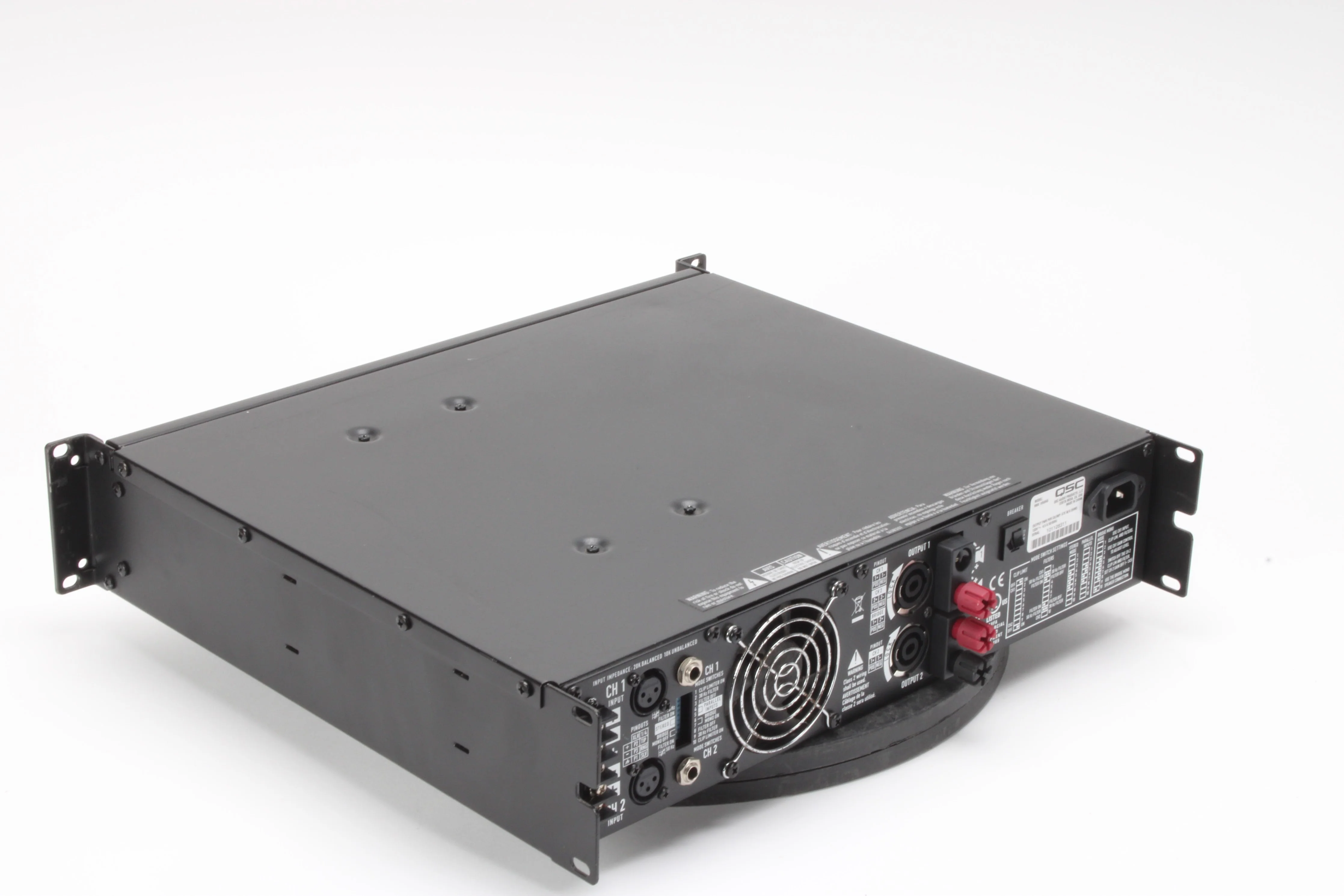 QSC Audio RMX 1850HD Professional Power Amplifier - AS IS - Image 4