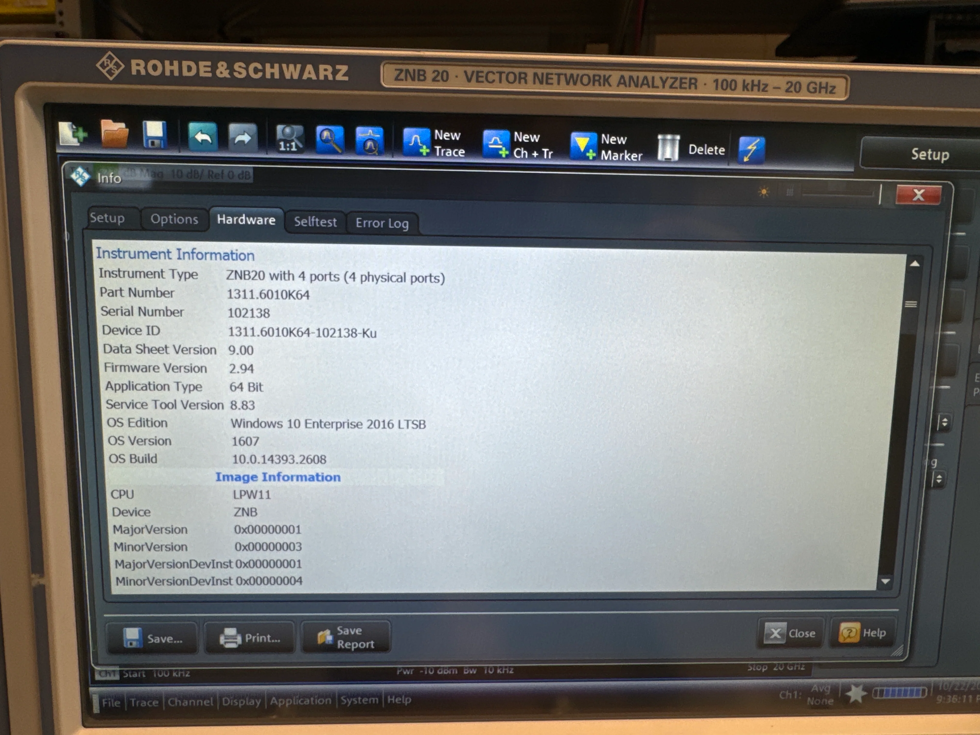 R&S ZNB 20 Vector Network Analyzer - 4-ports - ZNB20 VNA - Image 2