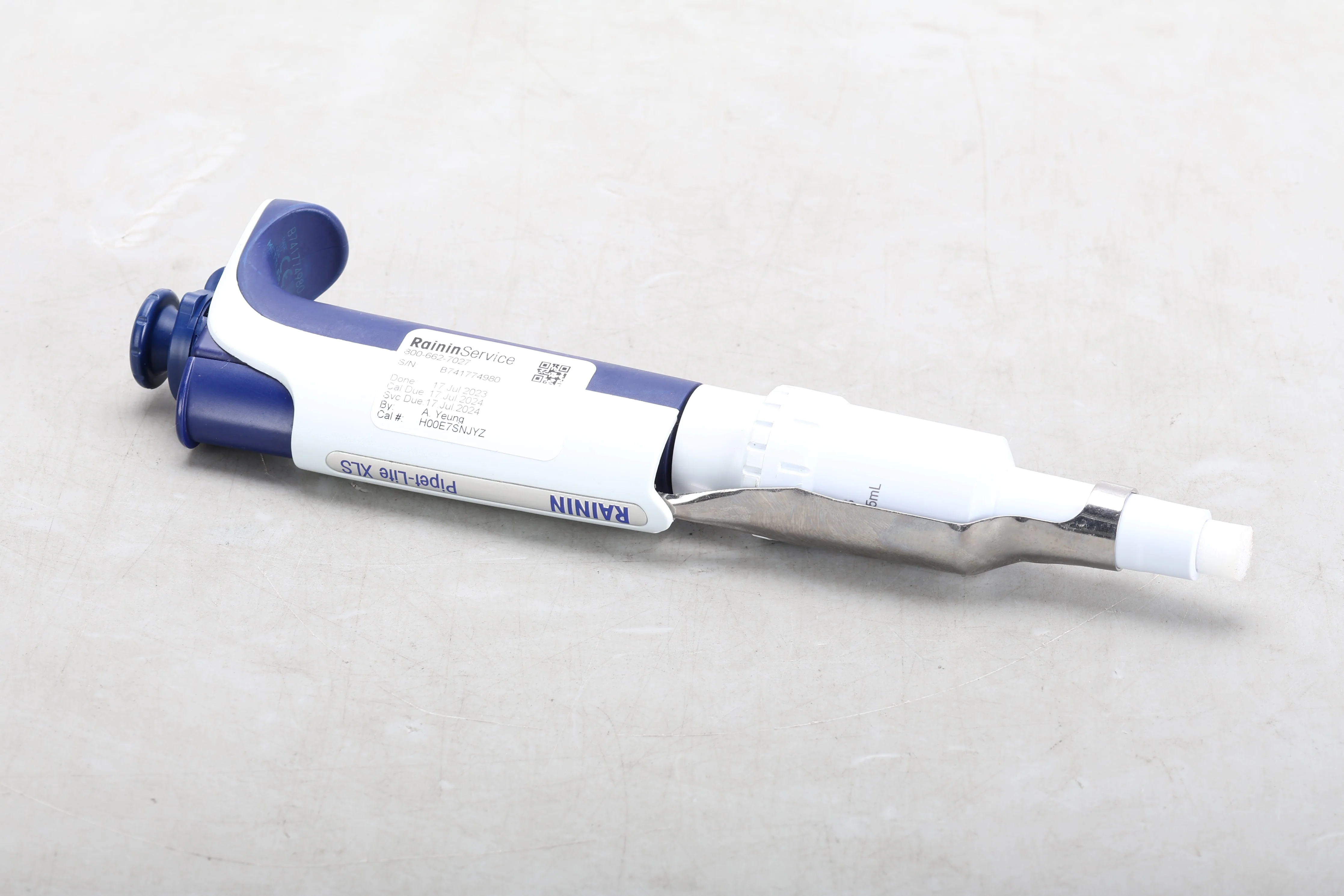 Rainin Pipet-Lite L-5000 LTS Single-Channel Pipette 500 µL–5 mL - Image 4