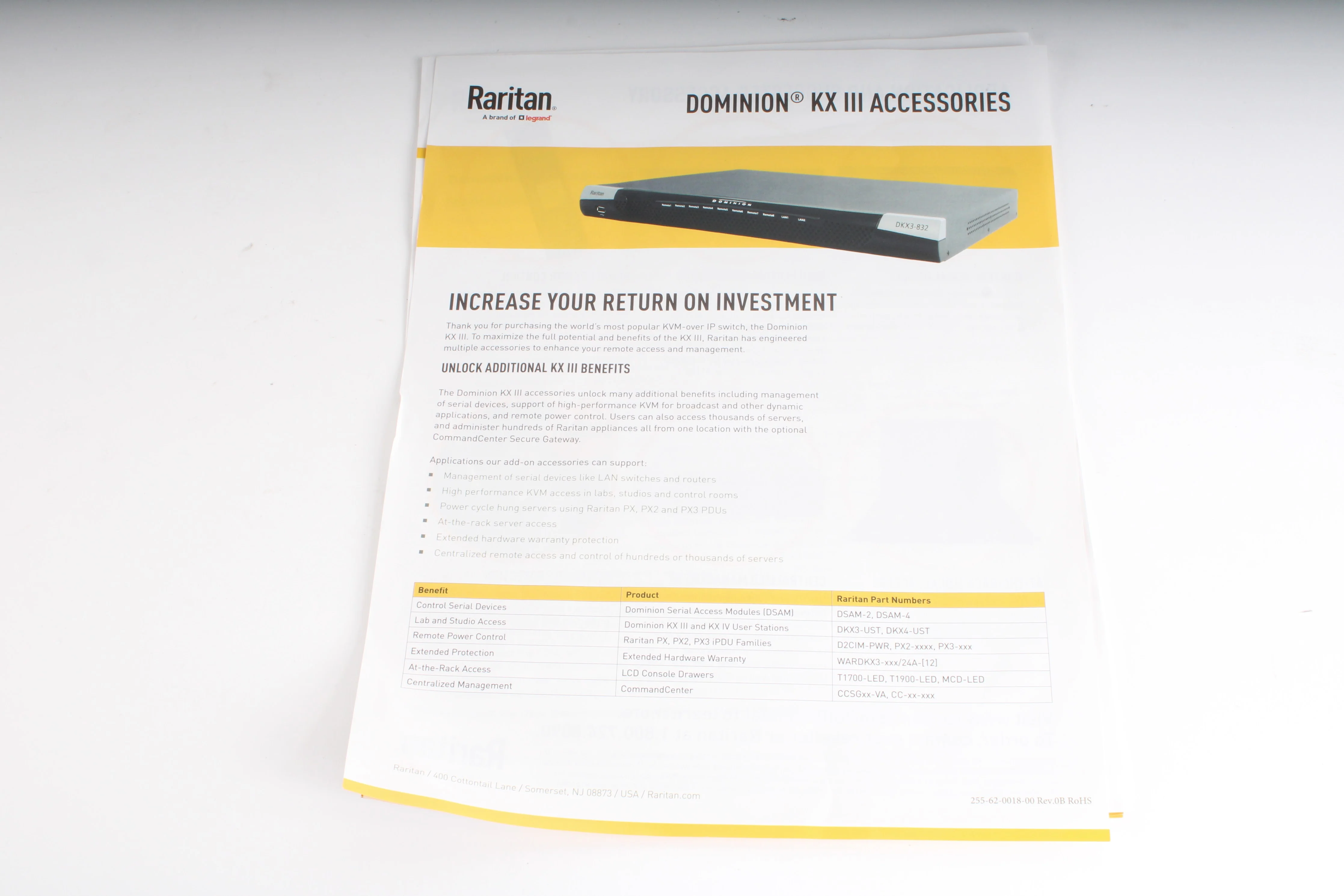 Raritan DKX3-108 Dominion KX III KVM Switchbox - New Open Box - Image 4