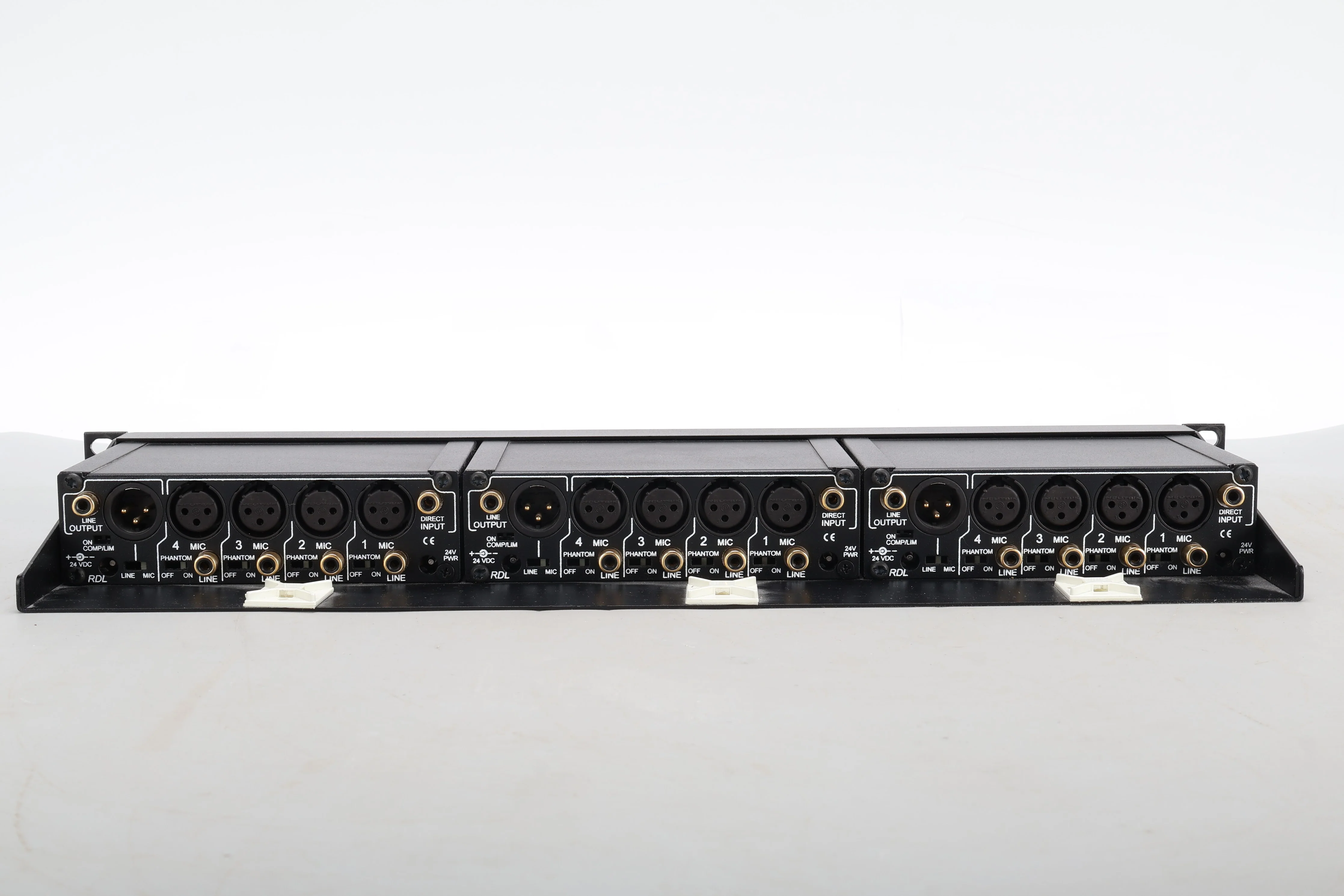 RDL RU-MX4 Professional Audio Mixer Qty 3 With Rack Mount - Image 5