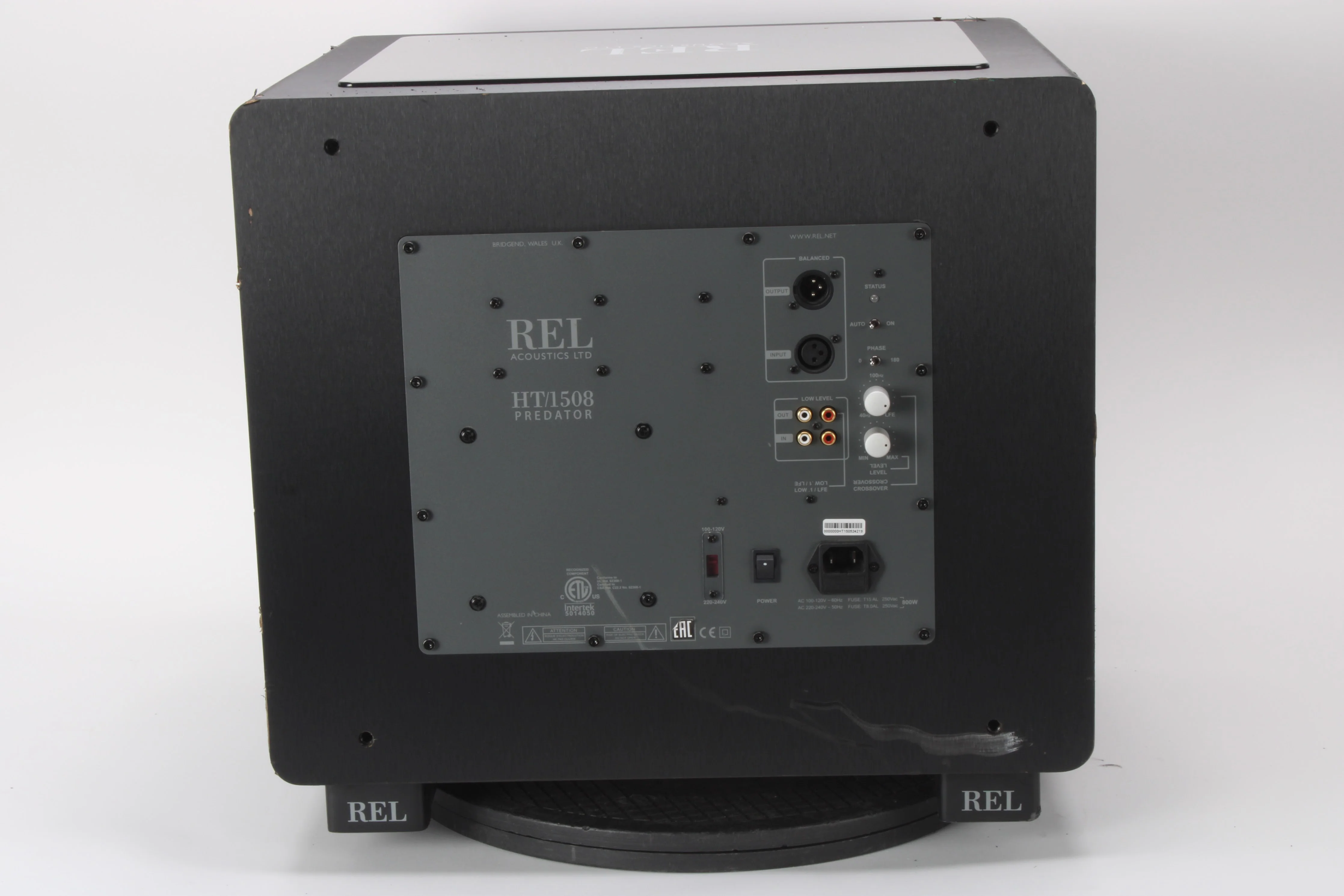 REL Acoustics HT/1508 Predator Home Theater Subwoofer - No Grill - AS IS - Image 4