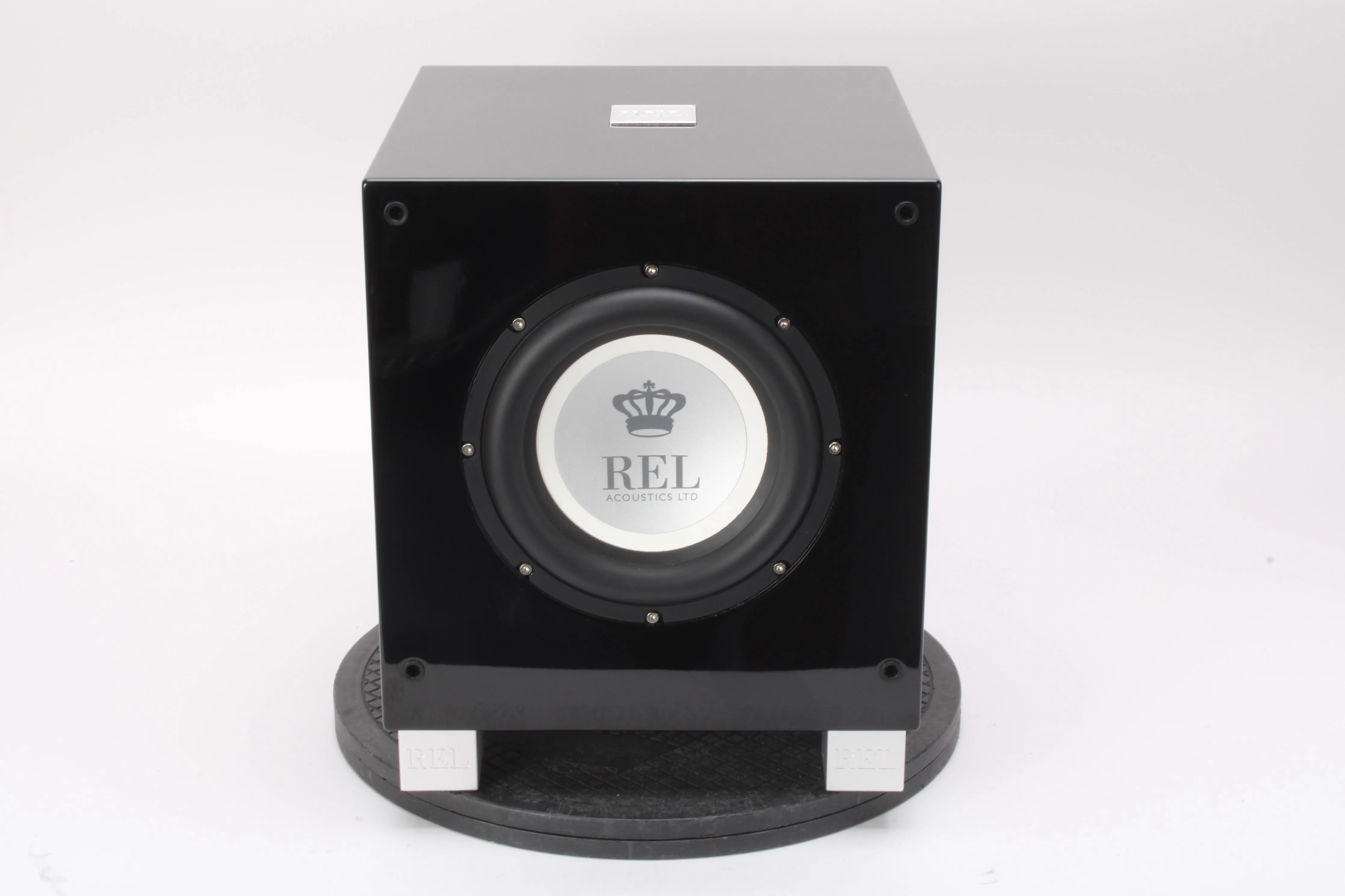 REL Acoustics T/7i 400 Watt Home Theater Subwoofer With Grill - Black - Image 3
