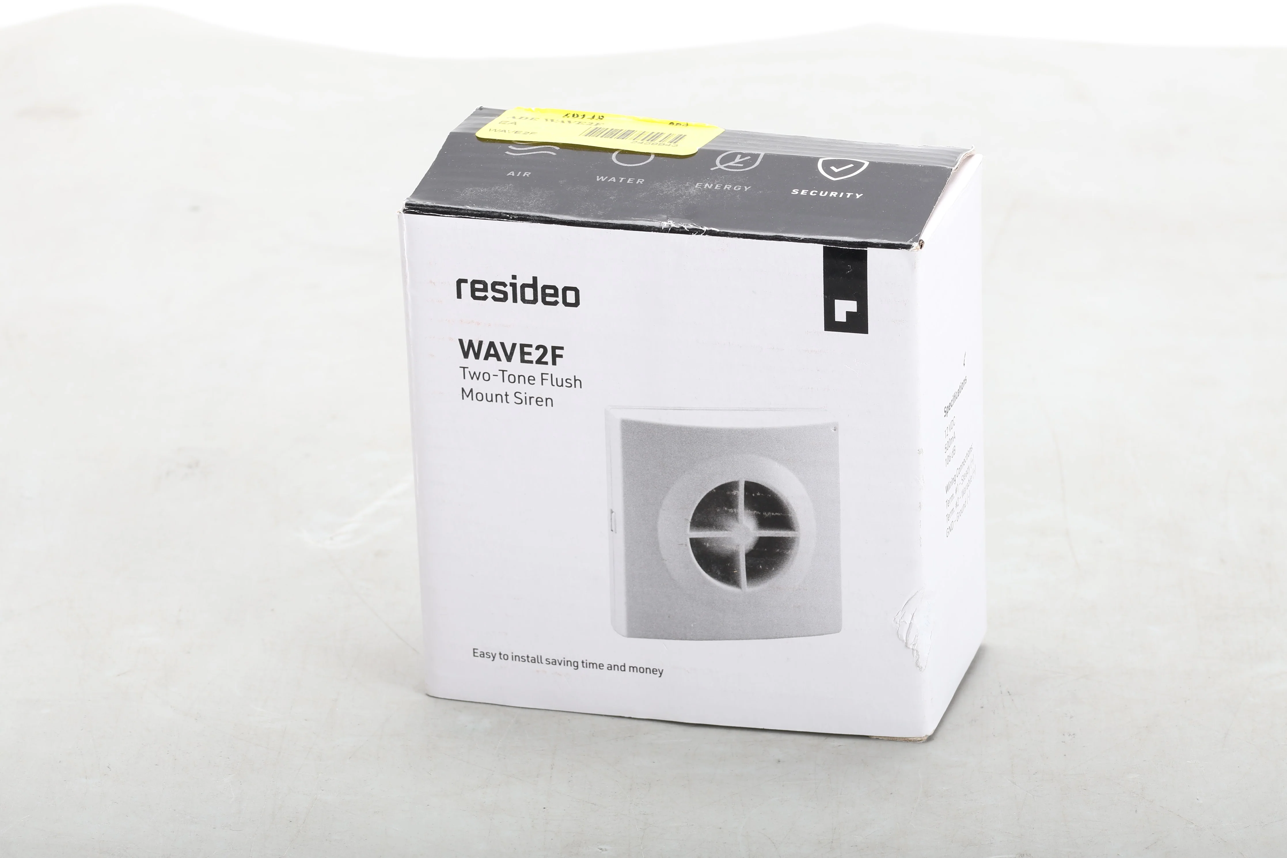 Resideo WAVE2F Two-Tone Flush Mount Siren 781410215511 - NEW