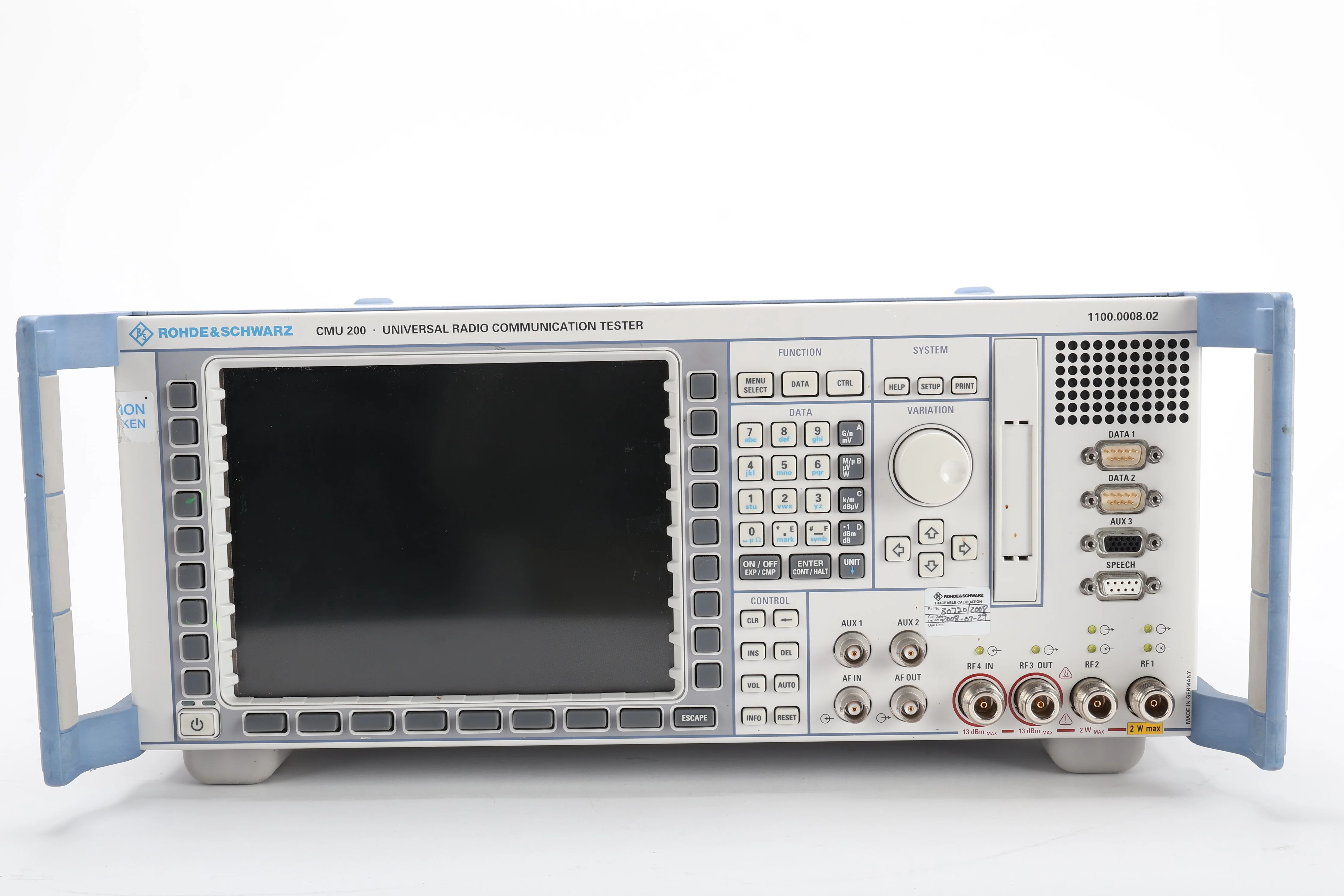 Rohde & Schwarz CMU 200 Universal Radio Communication Tester 1100.0008.02 - Dent - Image 2