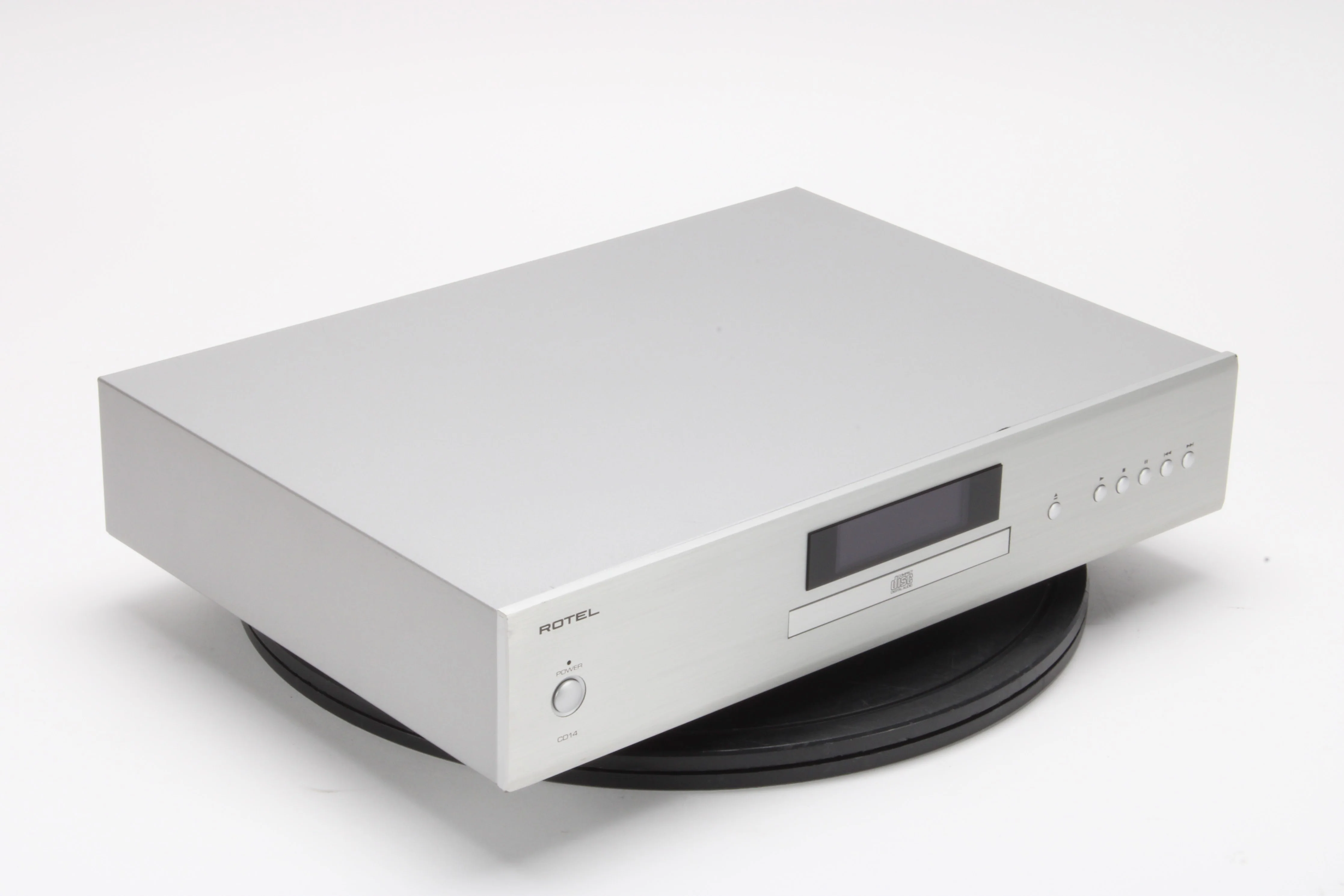Rotel CD-14 Silver Stereo CD Player - AS IS - Image 2