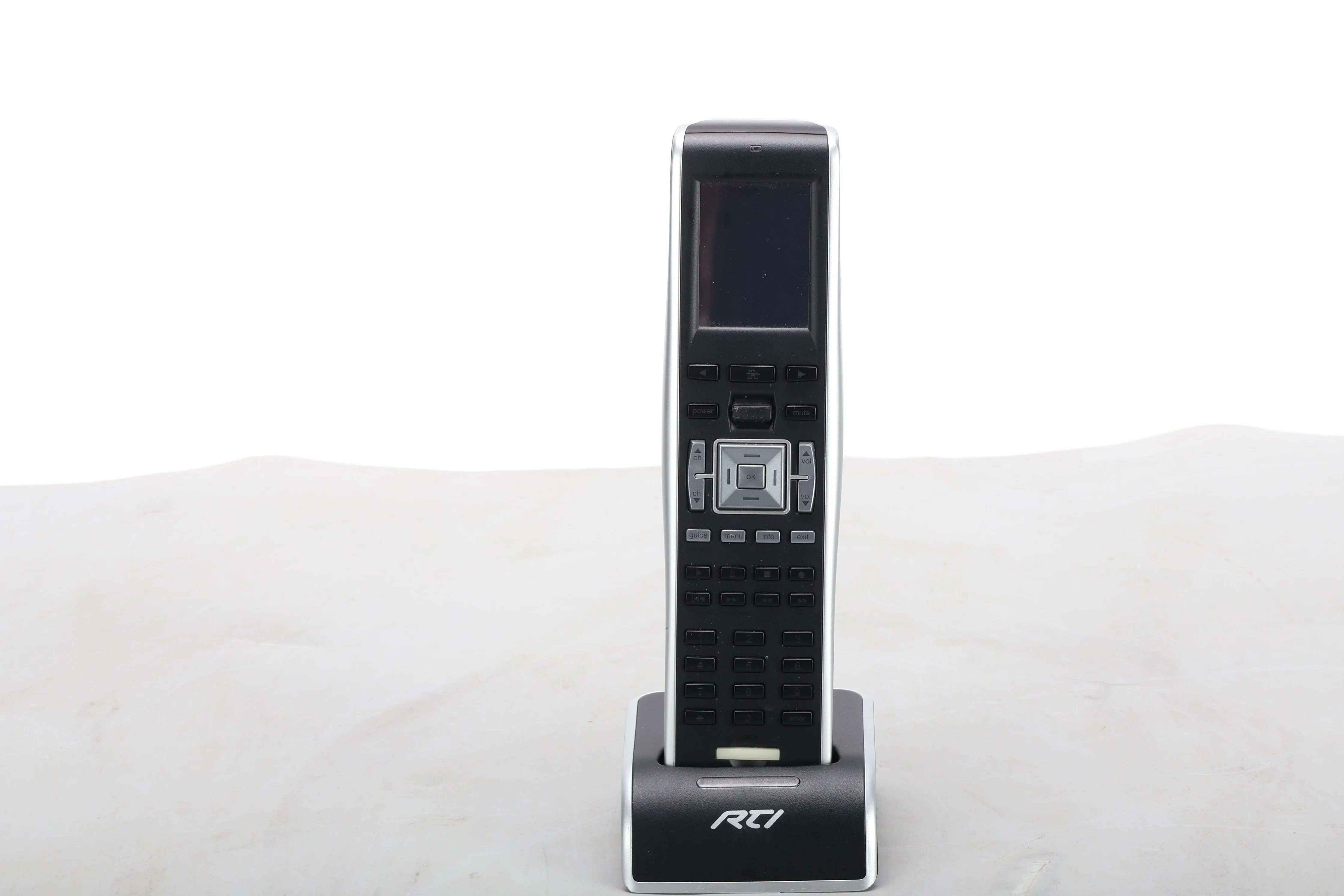 RTI T2-Cs+ Programmable Touchscreen Remote Control With Base - Fair Condition