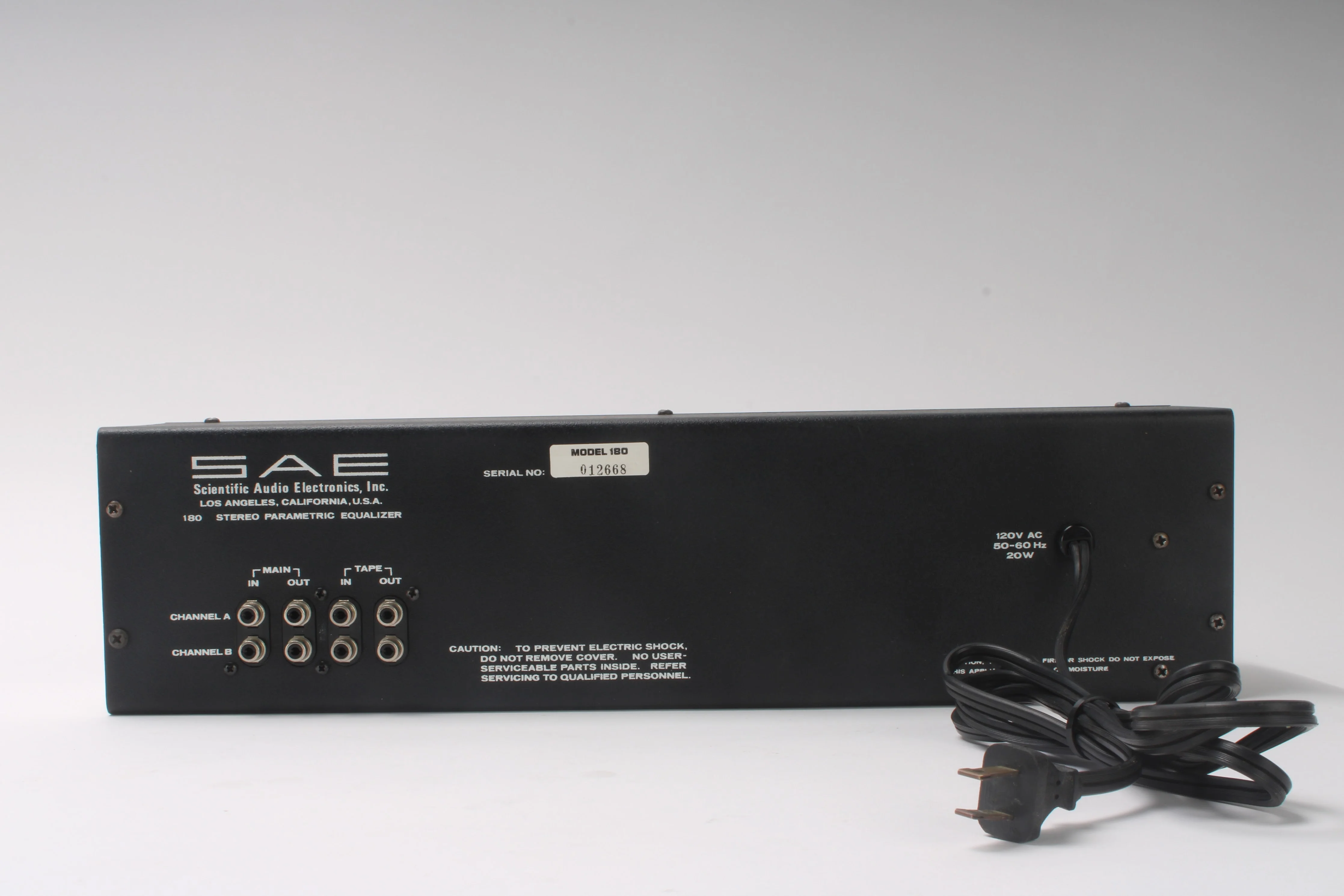 SAE 180 Stereo Parametric Equalizer - Image 5