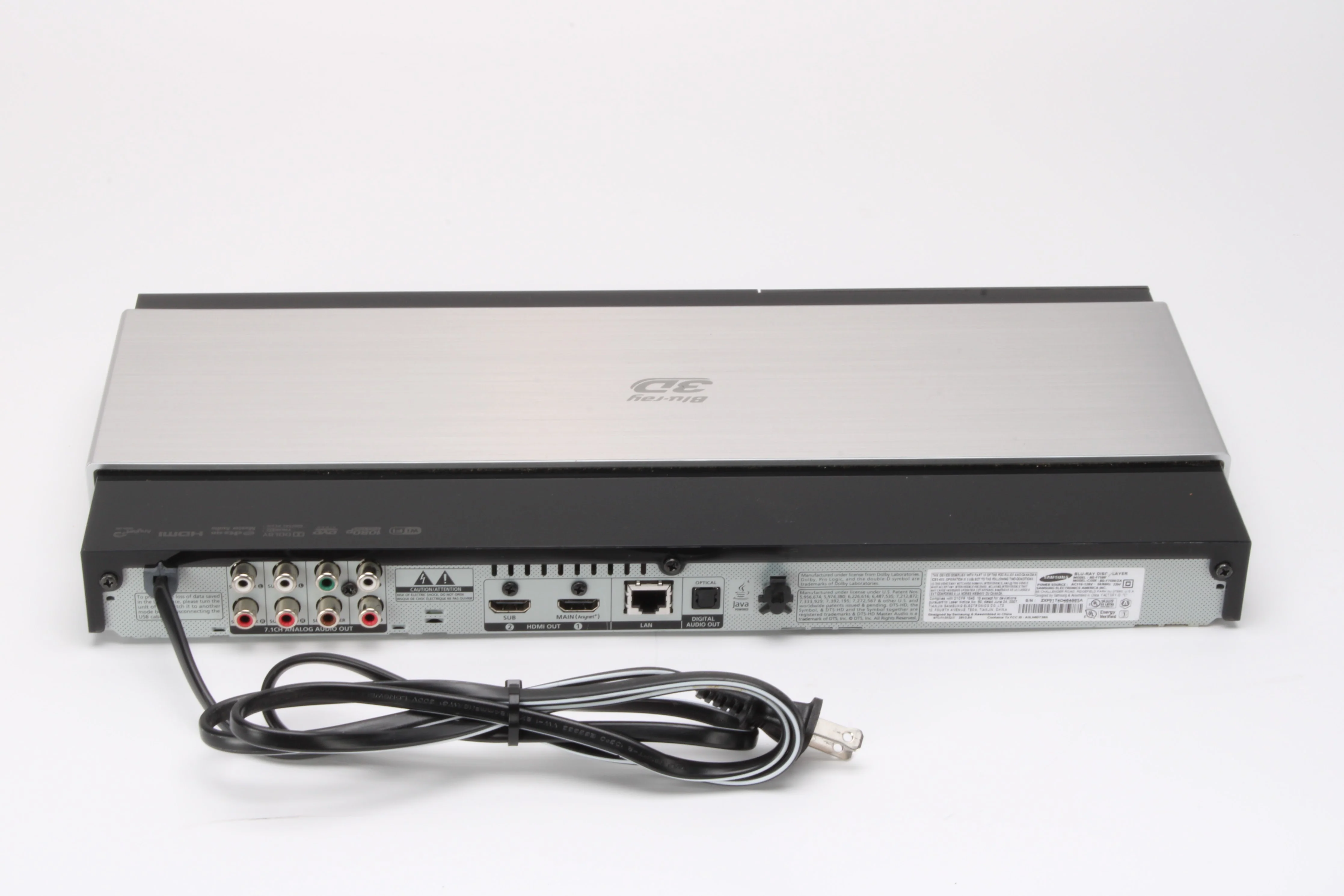 Samsung BD-F7500 Blu-Ray Disc Player - Image 3