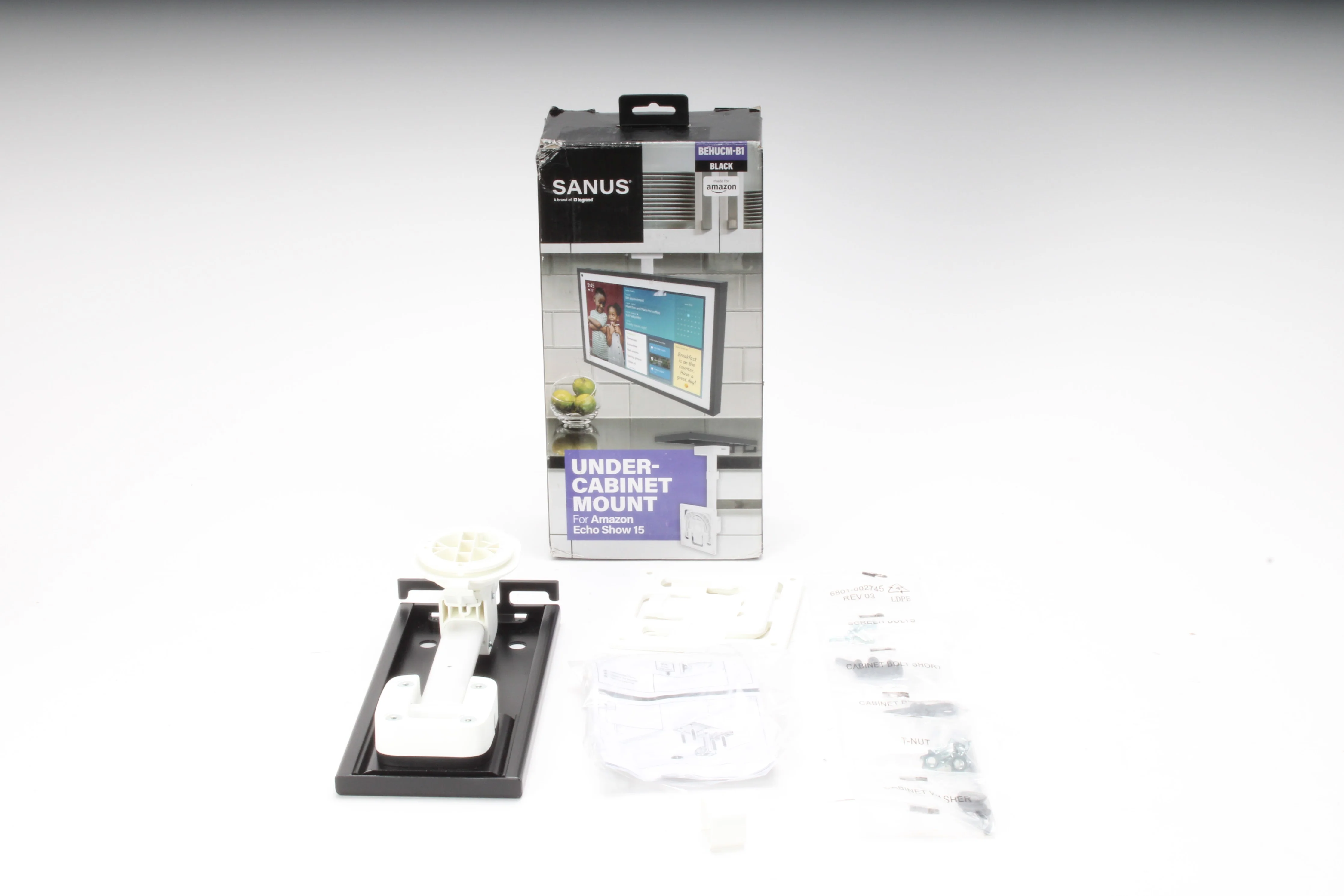 Sanus BEHUCM-B1 Under Cabinet Mount With Mounting Hardware - Fair Condition