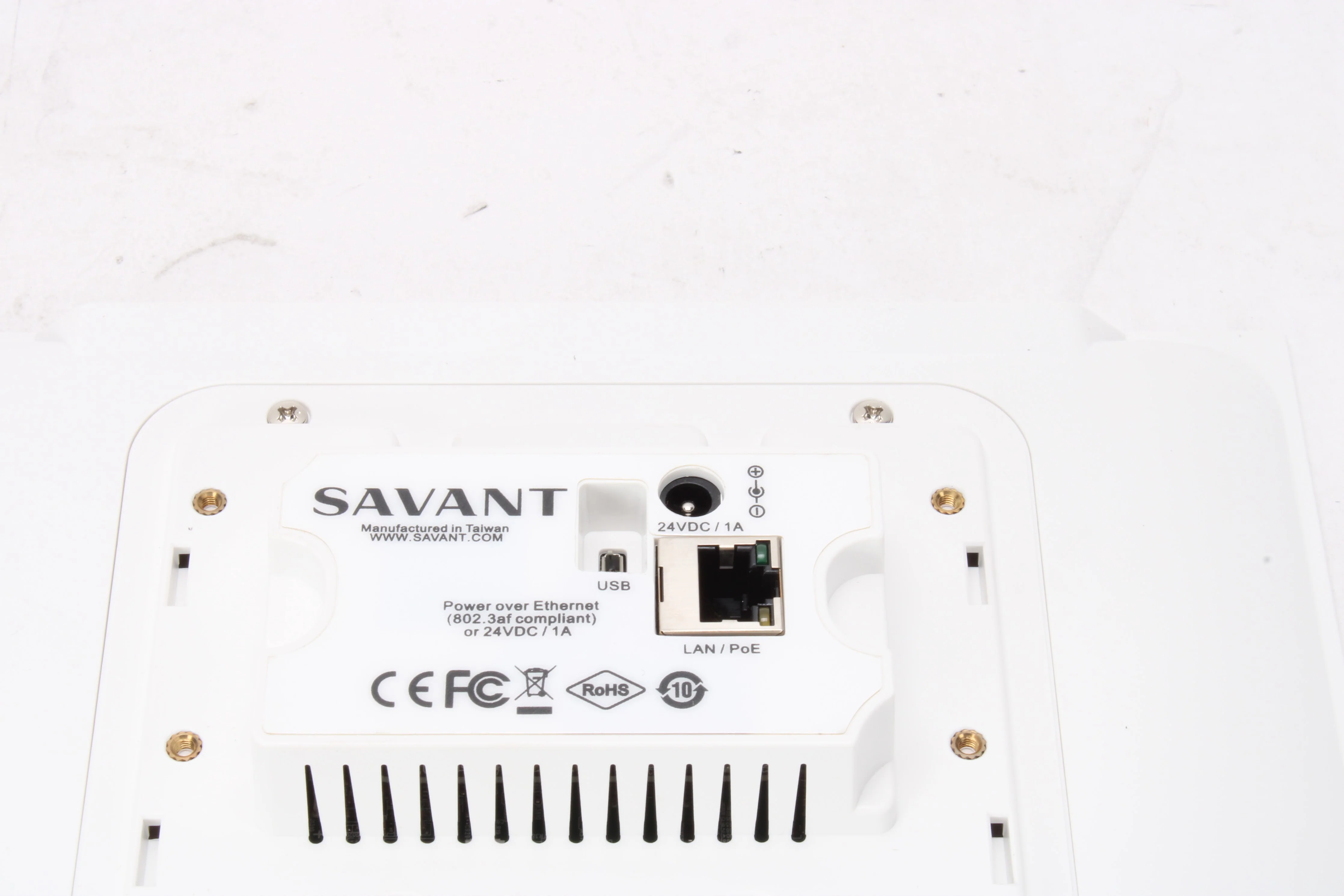 Savant ITP-E8000W-30 8" Touch Control Screen W/ Mounting Bracket & Screws - Fair - Image 5