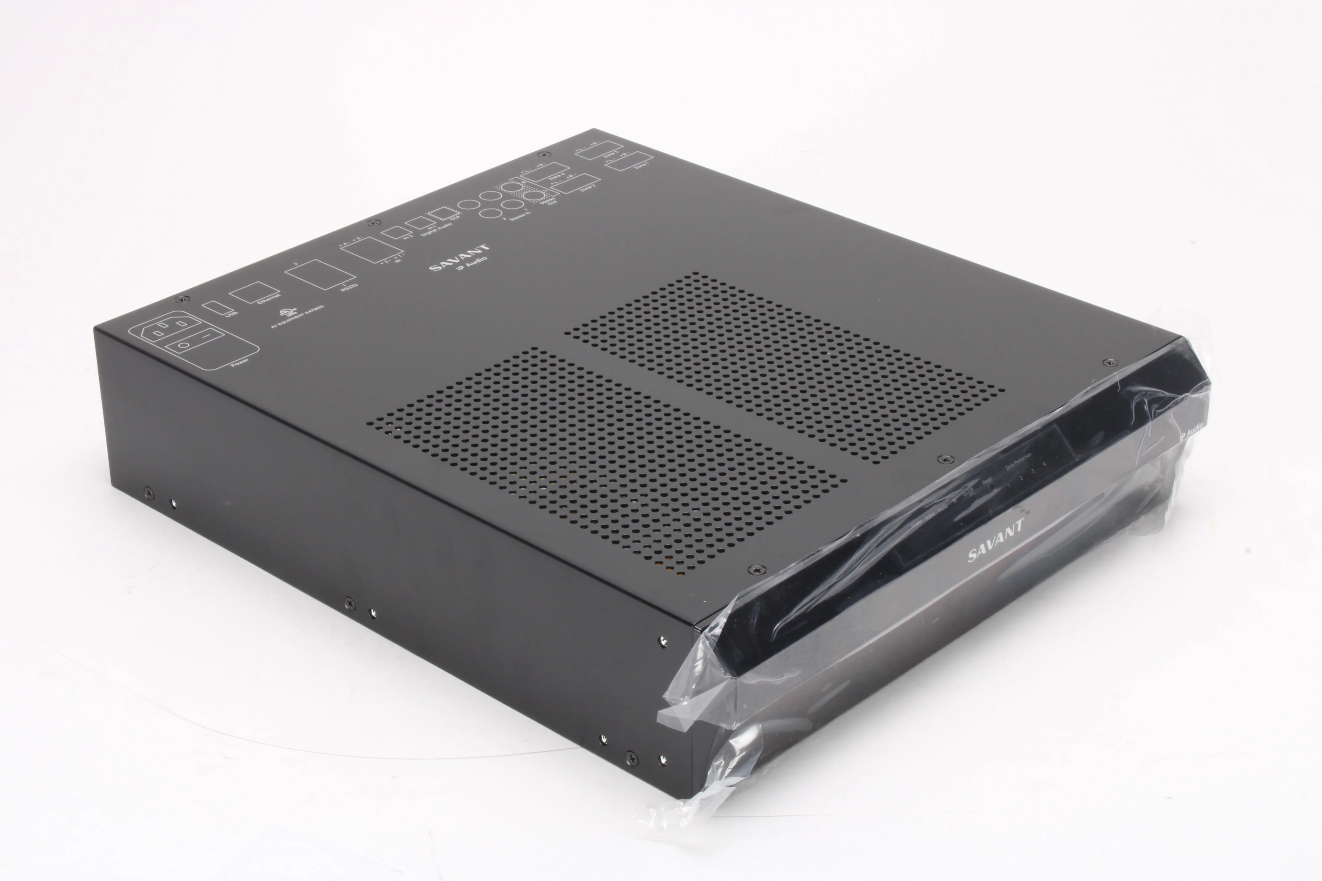Savant PAV-SIPA50SM-00 IP Audio Amplifier With Power Cable and Accessories - Image 6