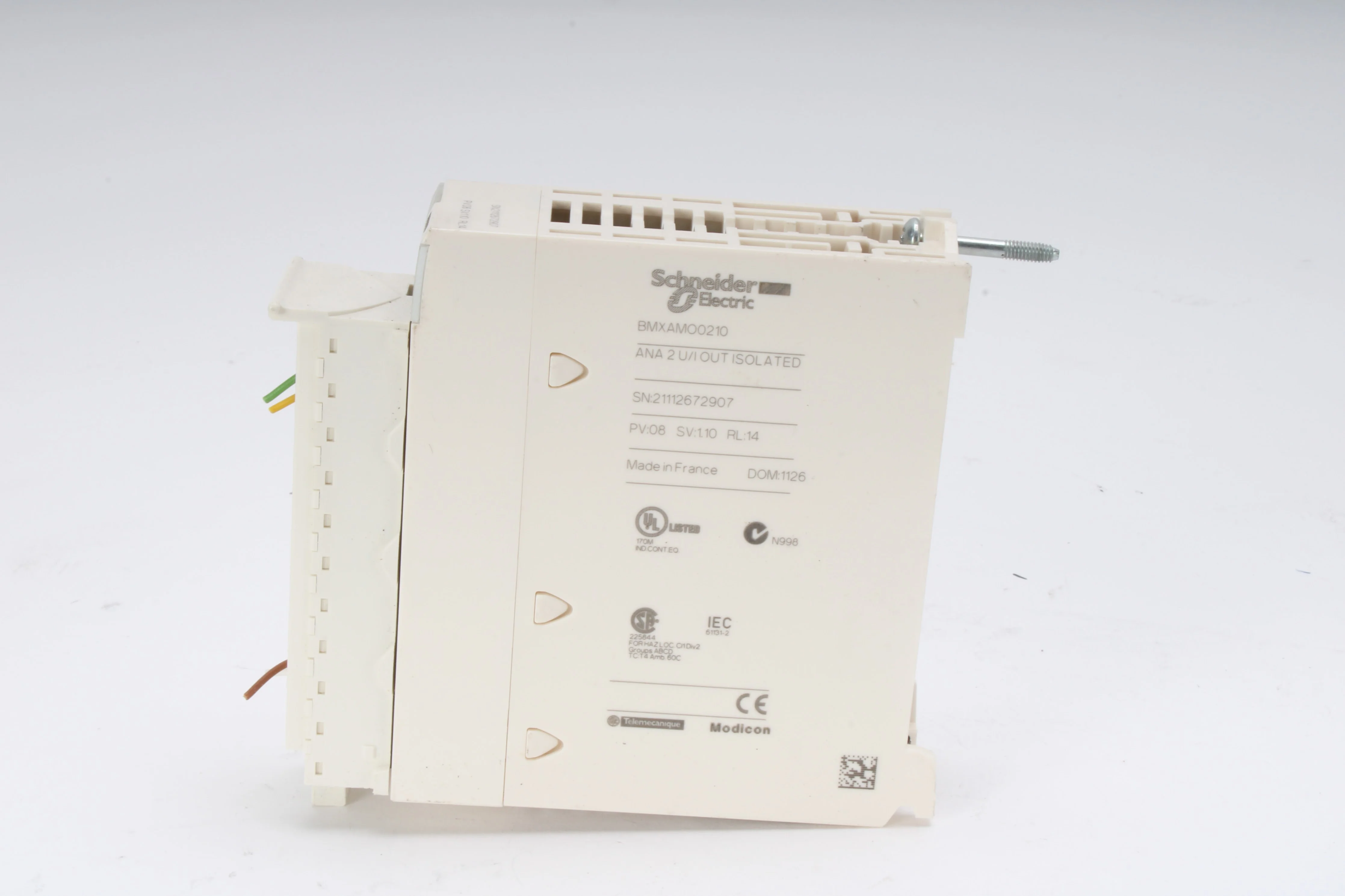 Schneider BMXAM00210 Analog Isolated Output Module - Image 4