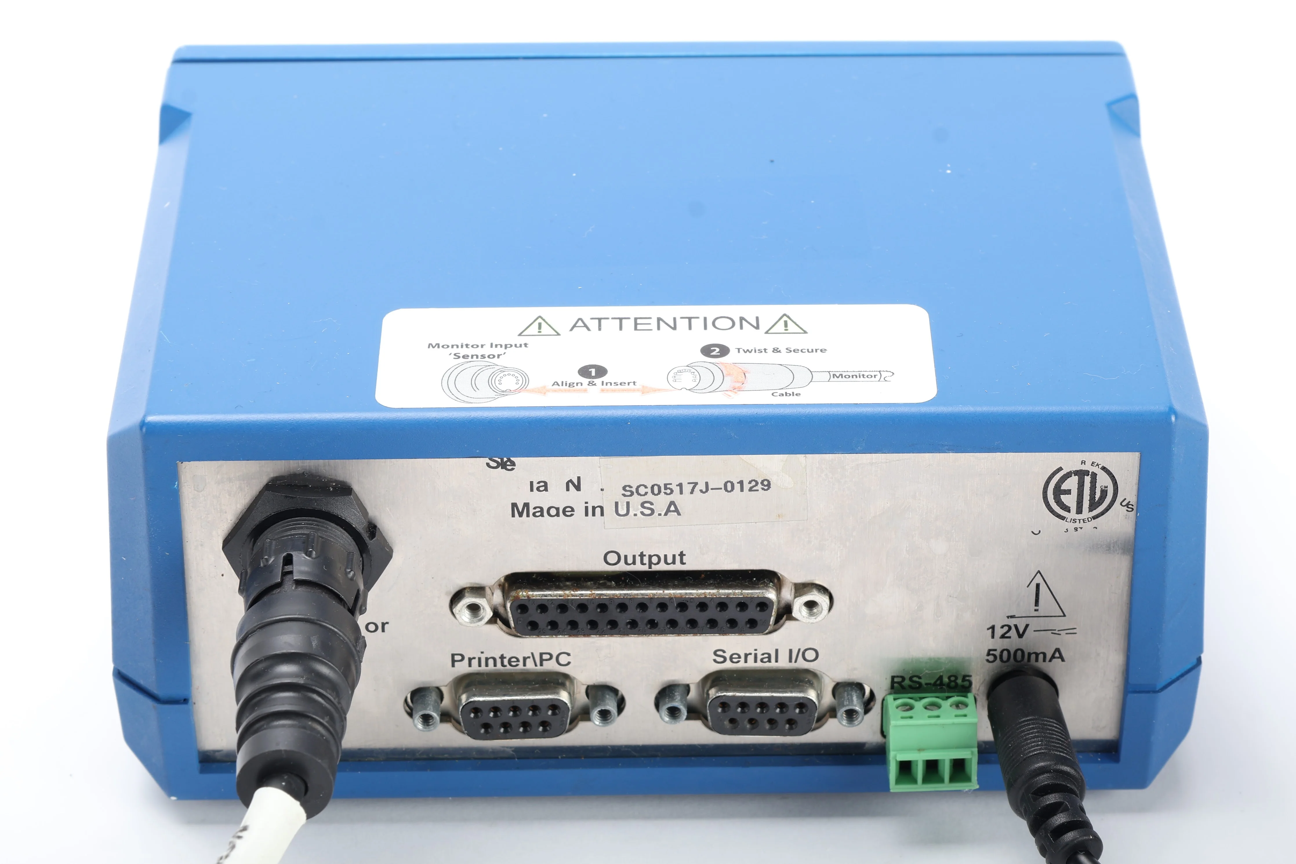 SciLog SciCon Conductivity Monitor With Sensor Cable and Power Supply - Image 4