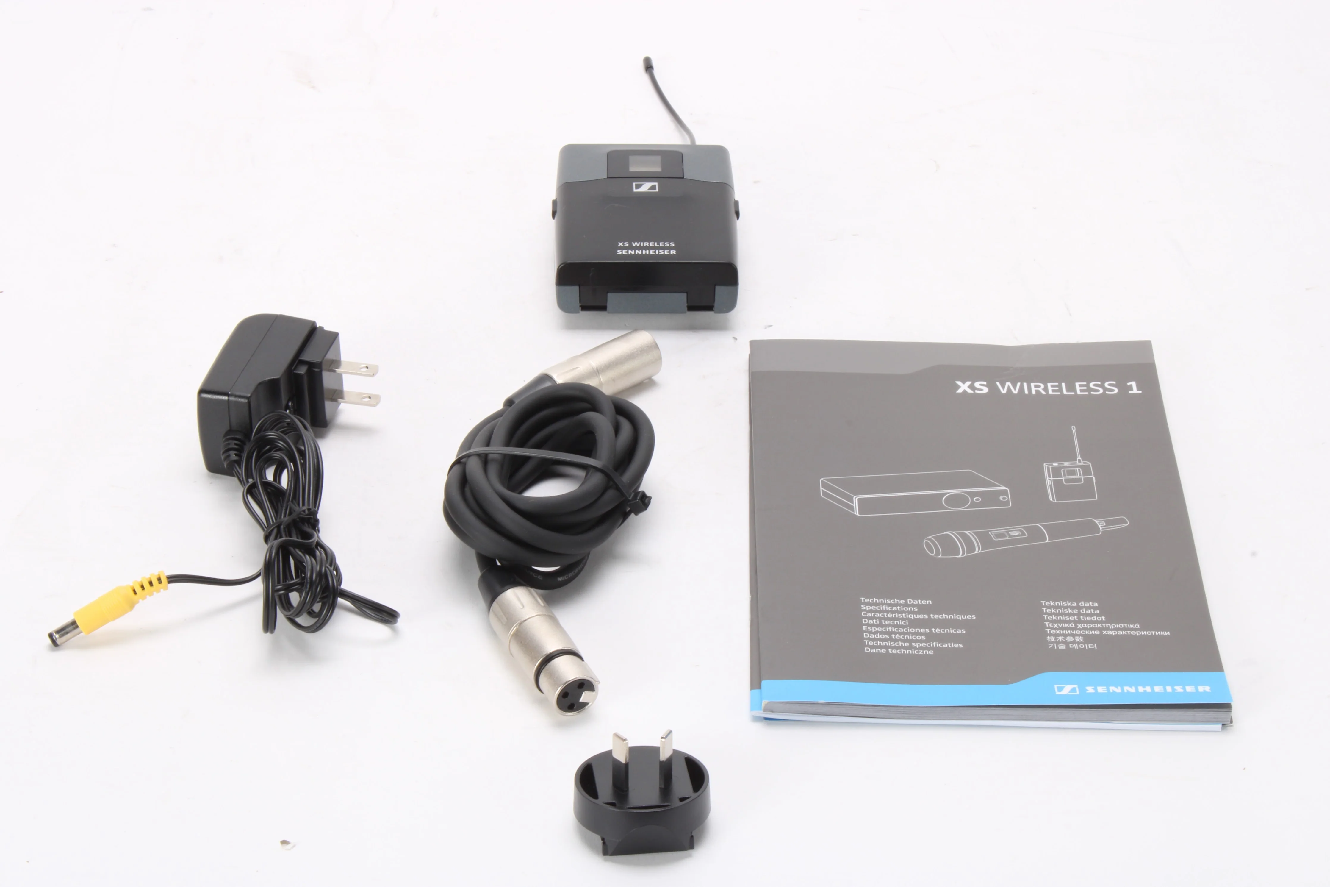 Sennheiser EM-XSW1 Wireless Receiver With SK-XSW Bodypack Transmitter 548-572MHz - Image 2