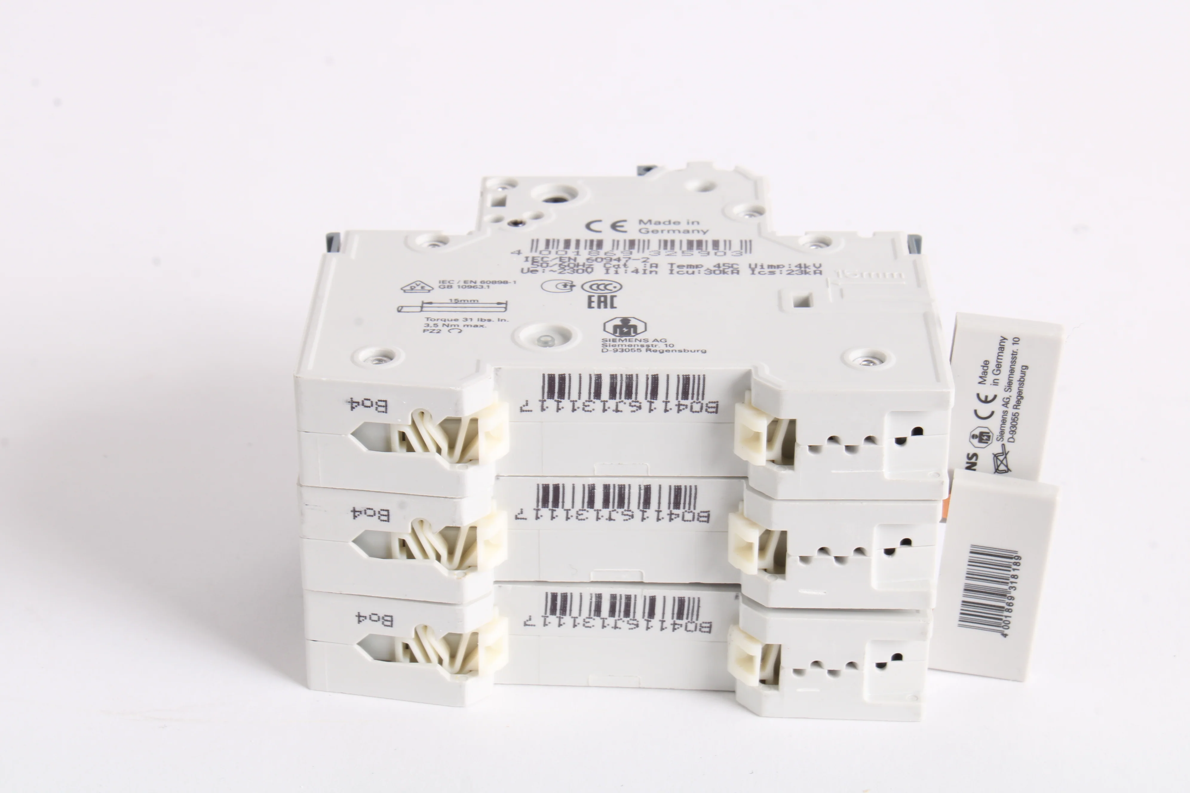 Siemens 5SY6104-6 Circuit Breaker - Image 4