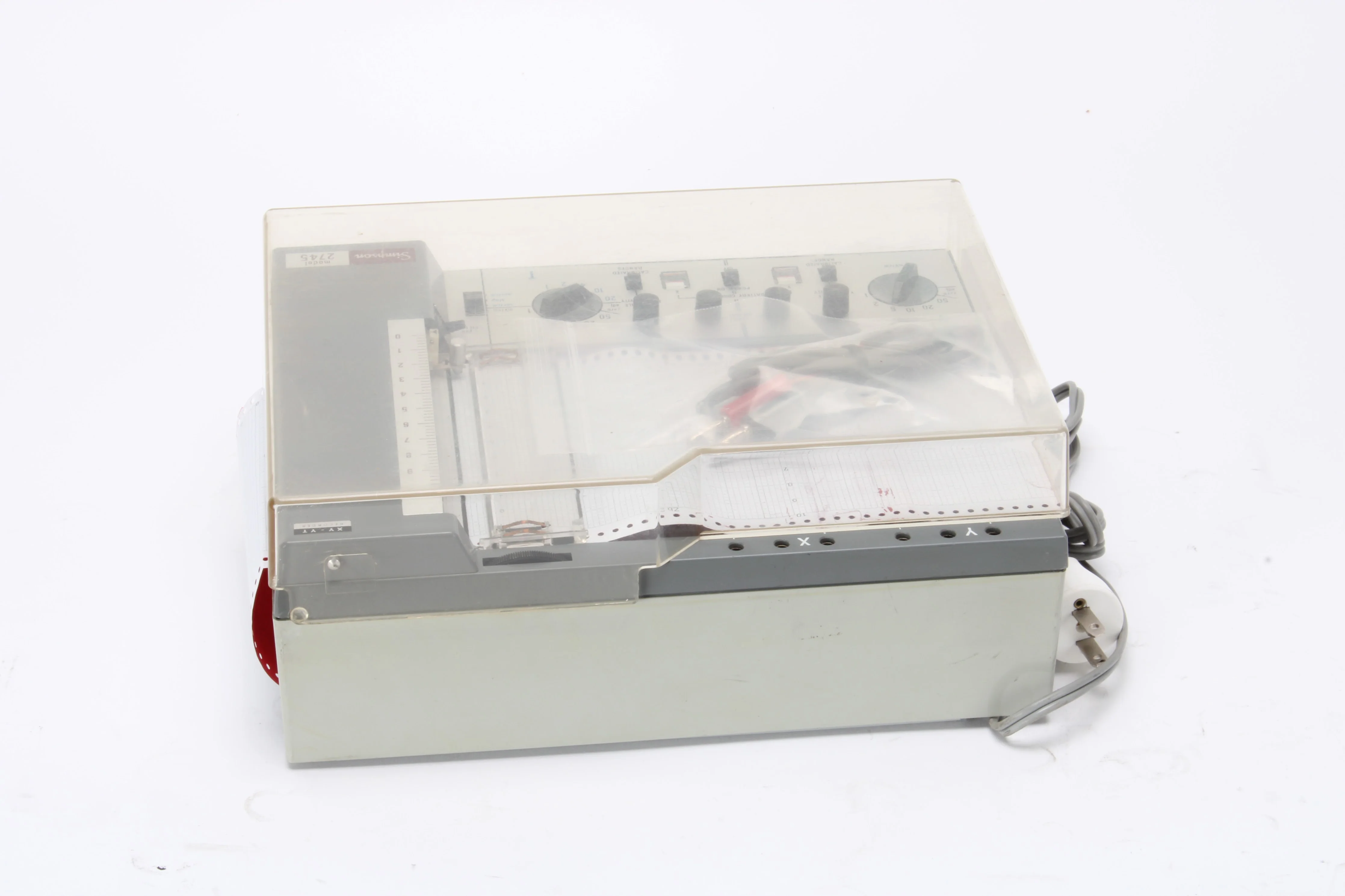Simpson 2745 Potentiometric XY-YT Miniature Recorder With Test Leads - Image 3