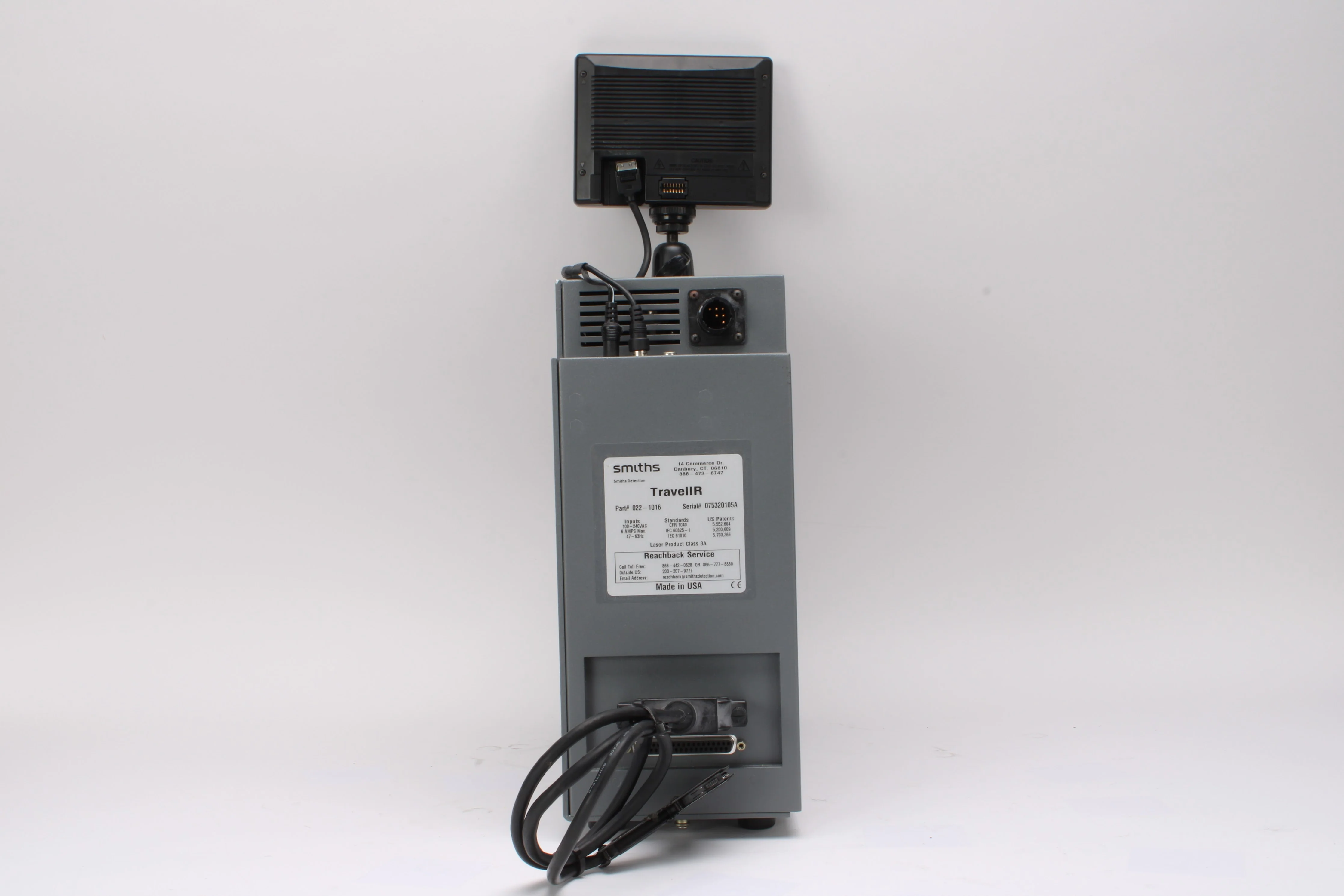 Smiths Detection TravelIR Hazmat Chemical Identifier 022-1016 With Accessories - Image 9