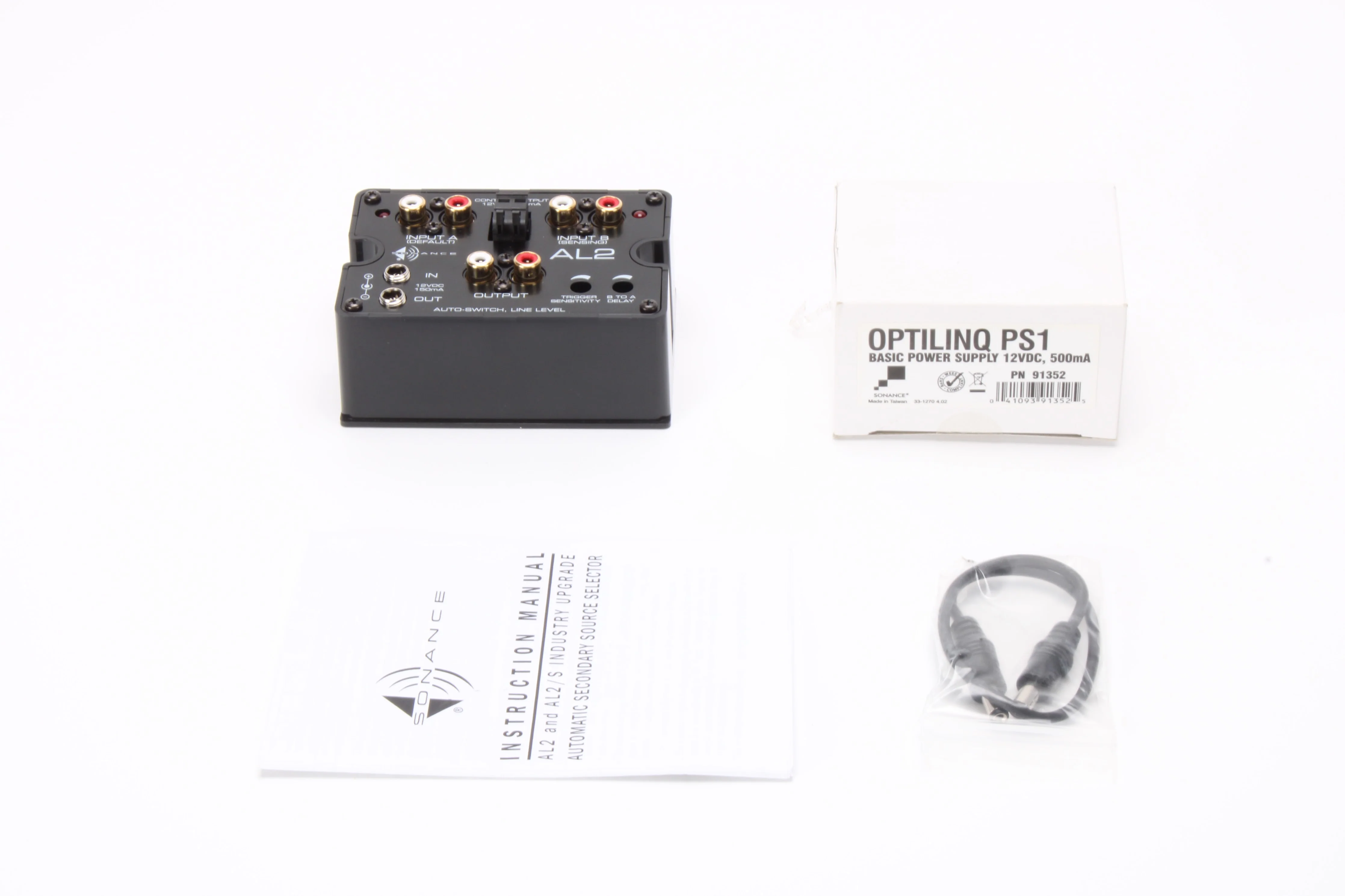 Sonance AL2 Automatic Line-Level Selector 90484 With Power Supply - Image 2