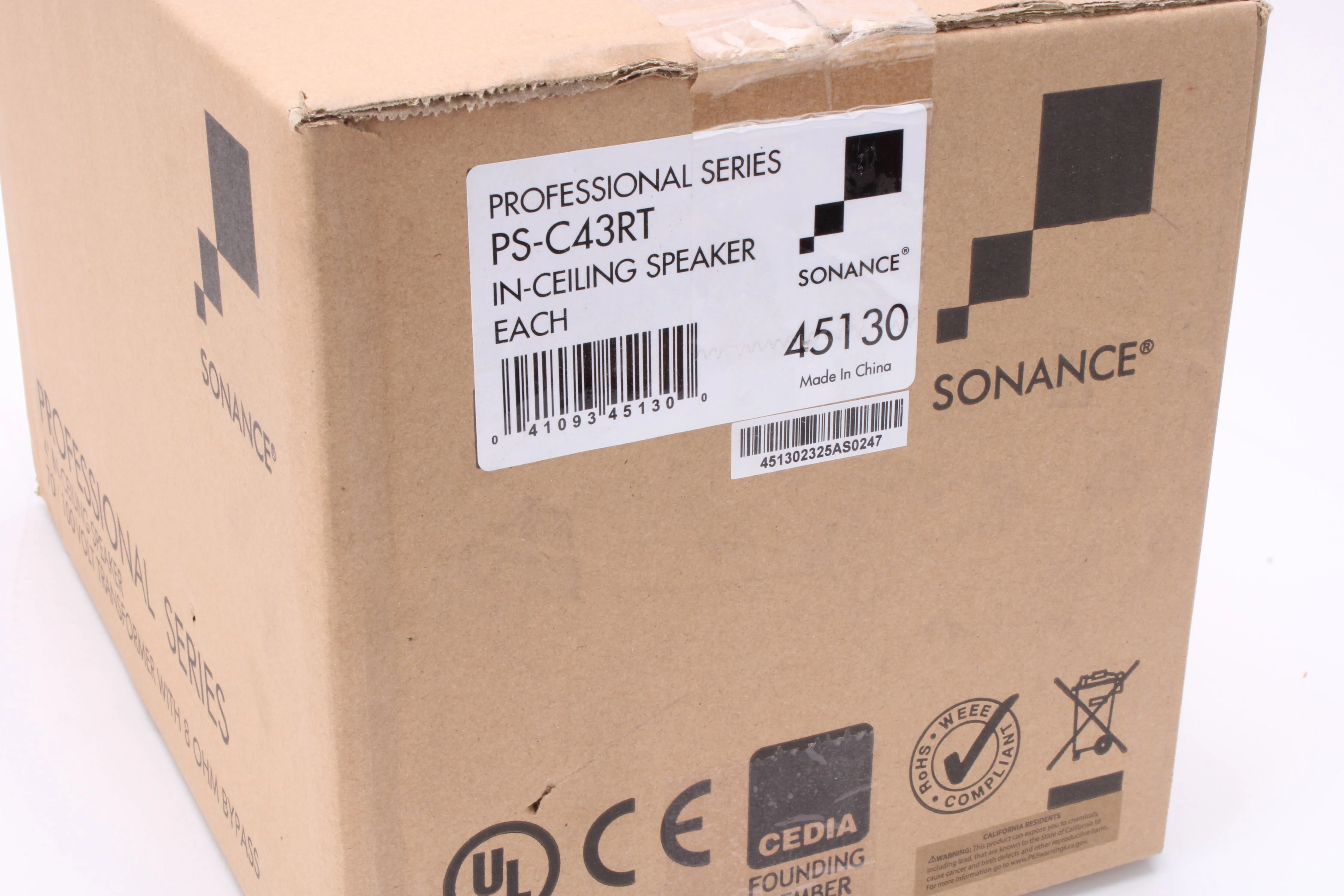 Sonance PS-C43RT In-Ceiling Speaker 4" - NEW Sealed - Image 4