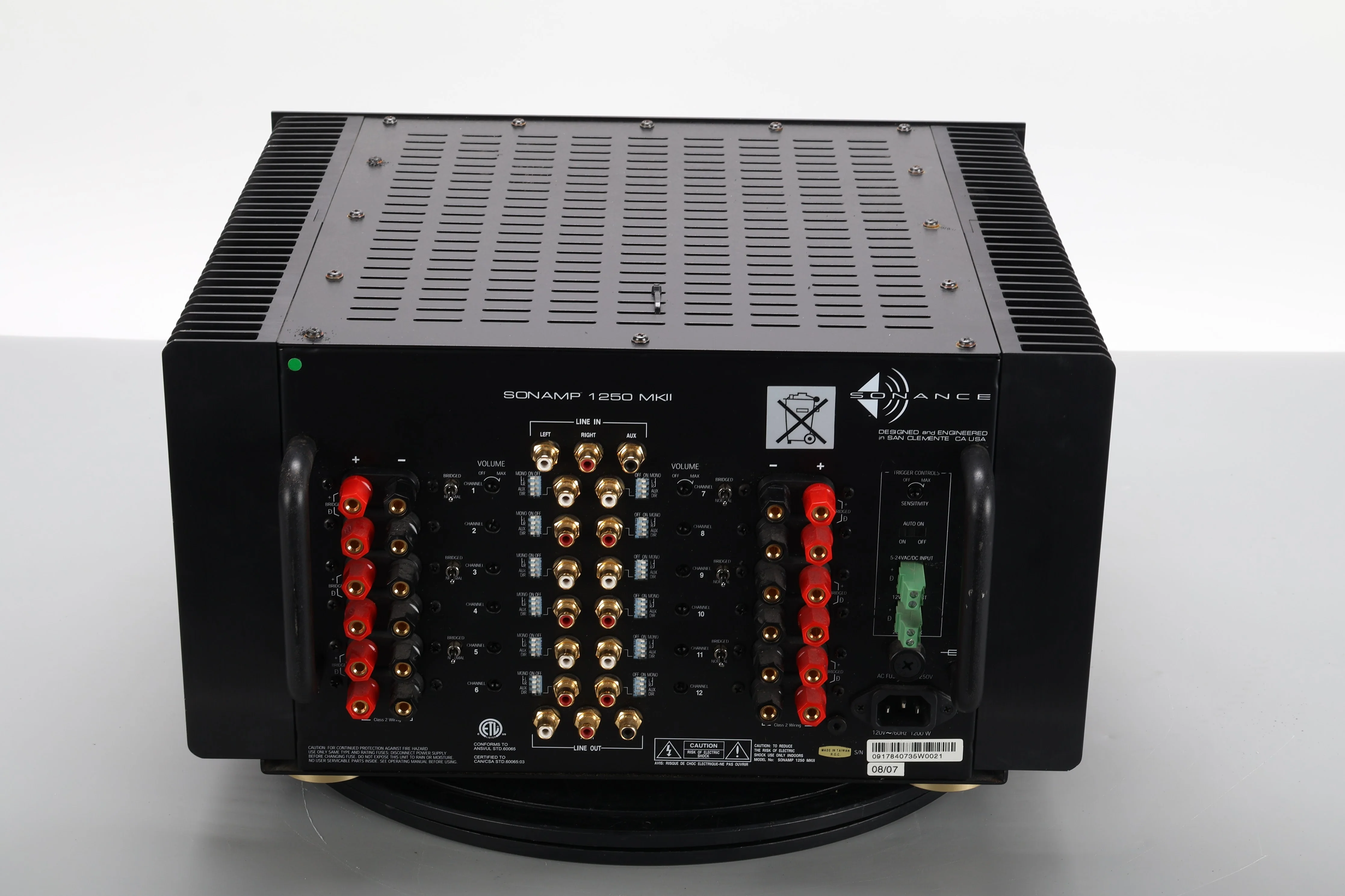 Sonance Sonamp 1250 MKII 12-Channel Amplifier - Image 4