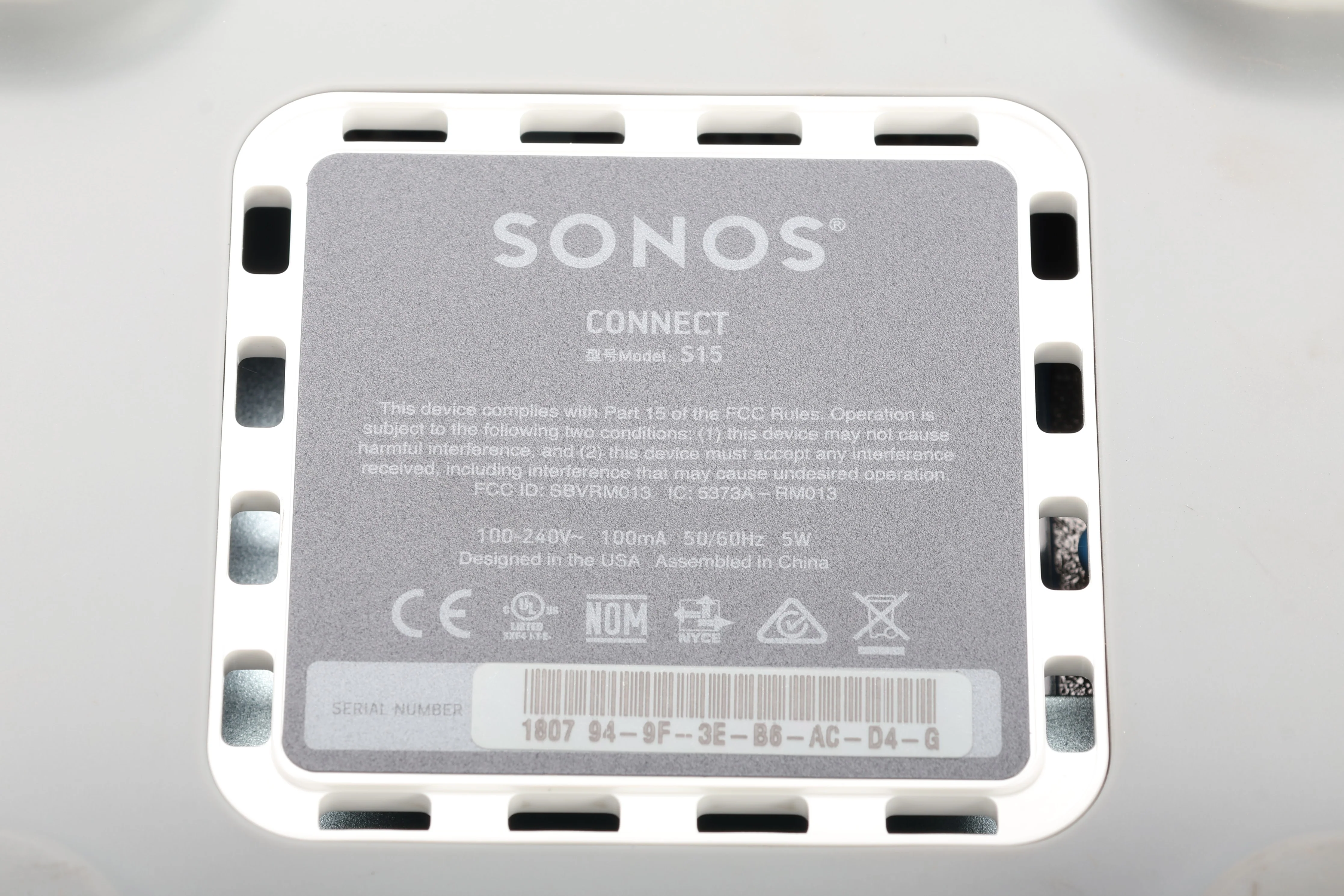 Sonos Connect Digital Media Streamer- White - Gen 2 for S2 Controller - Image 6