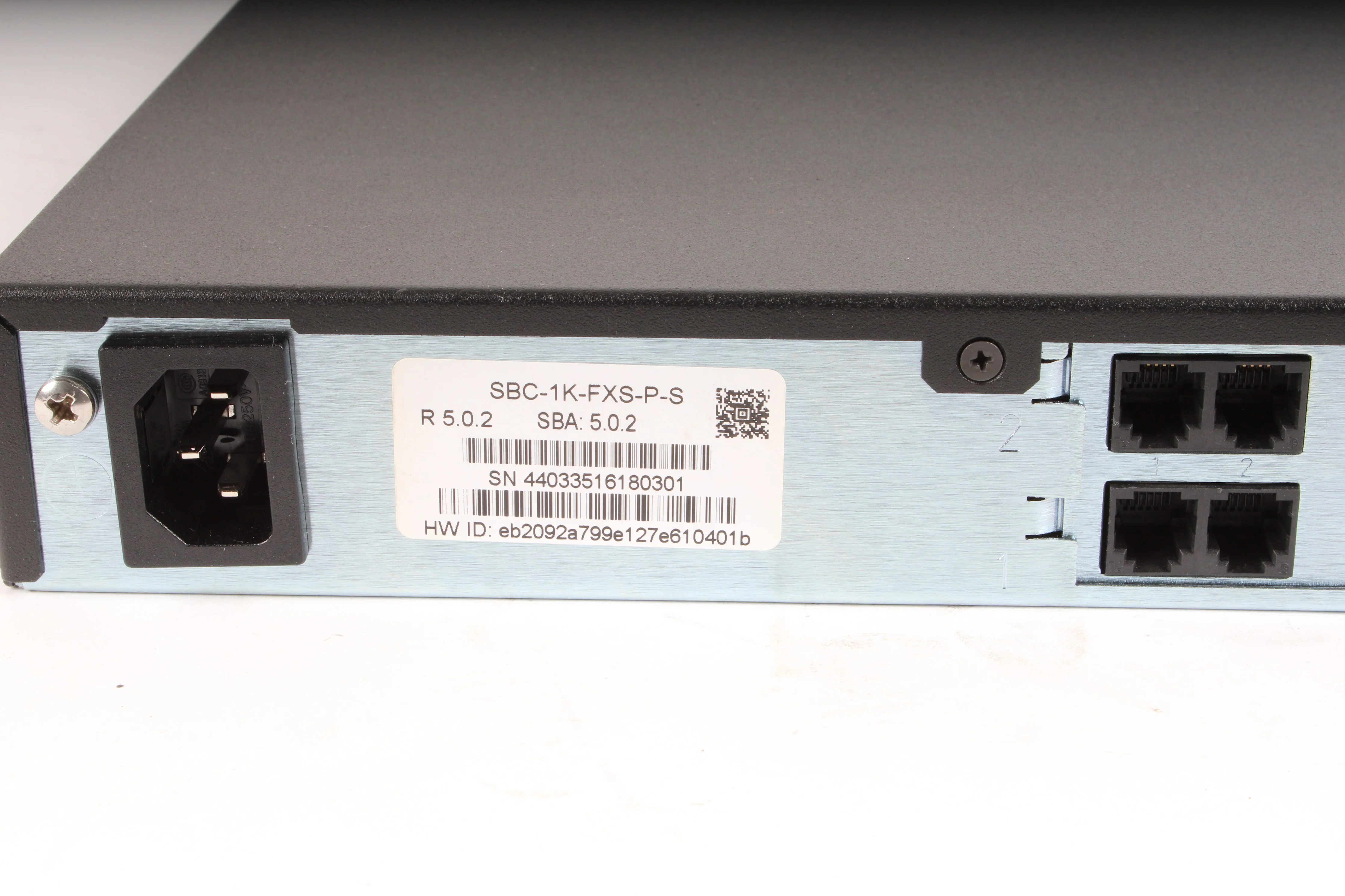 Sonus SBC 1000 VoIP Gateway Enterprise Session Border Controller CSBC-1K-FXS-P-S - Image 4