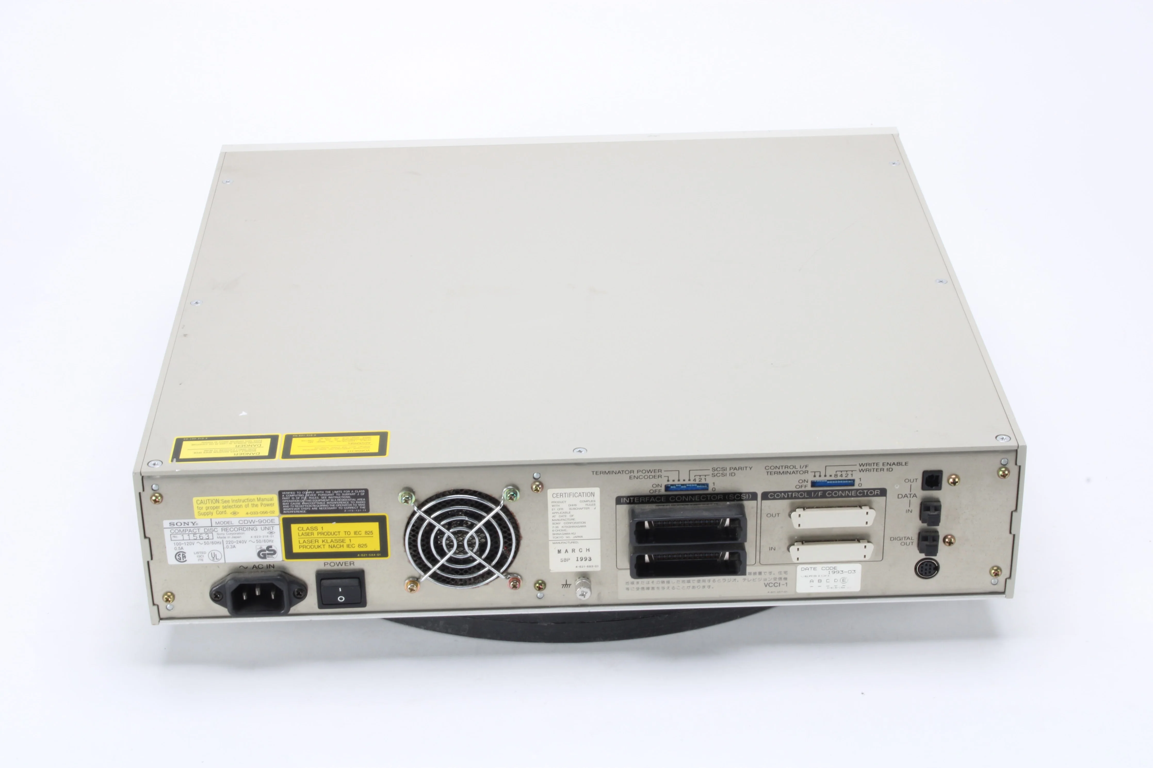 Sony CDW-900E Compact Disc Recording Unit - AS IS - Image 4