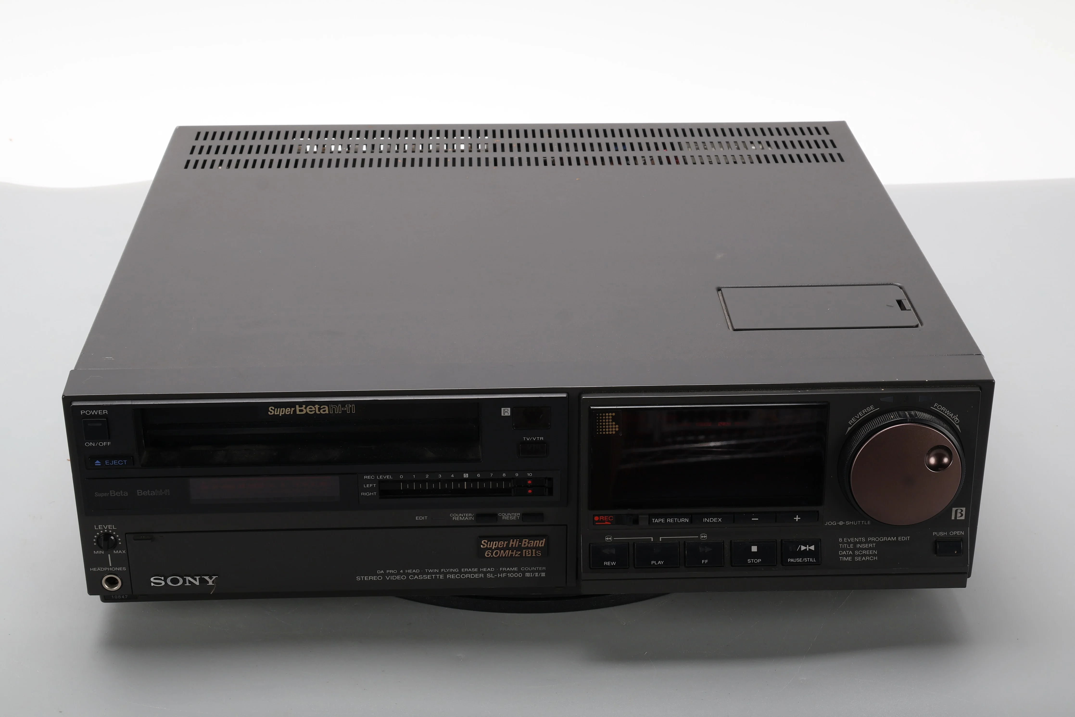 Sony Super Betamax SL-HF1000 Video Cassette Recorder