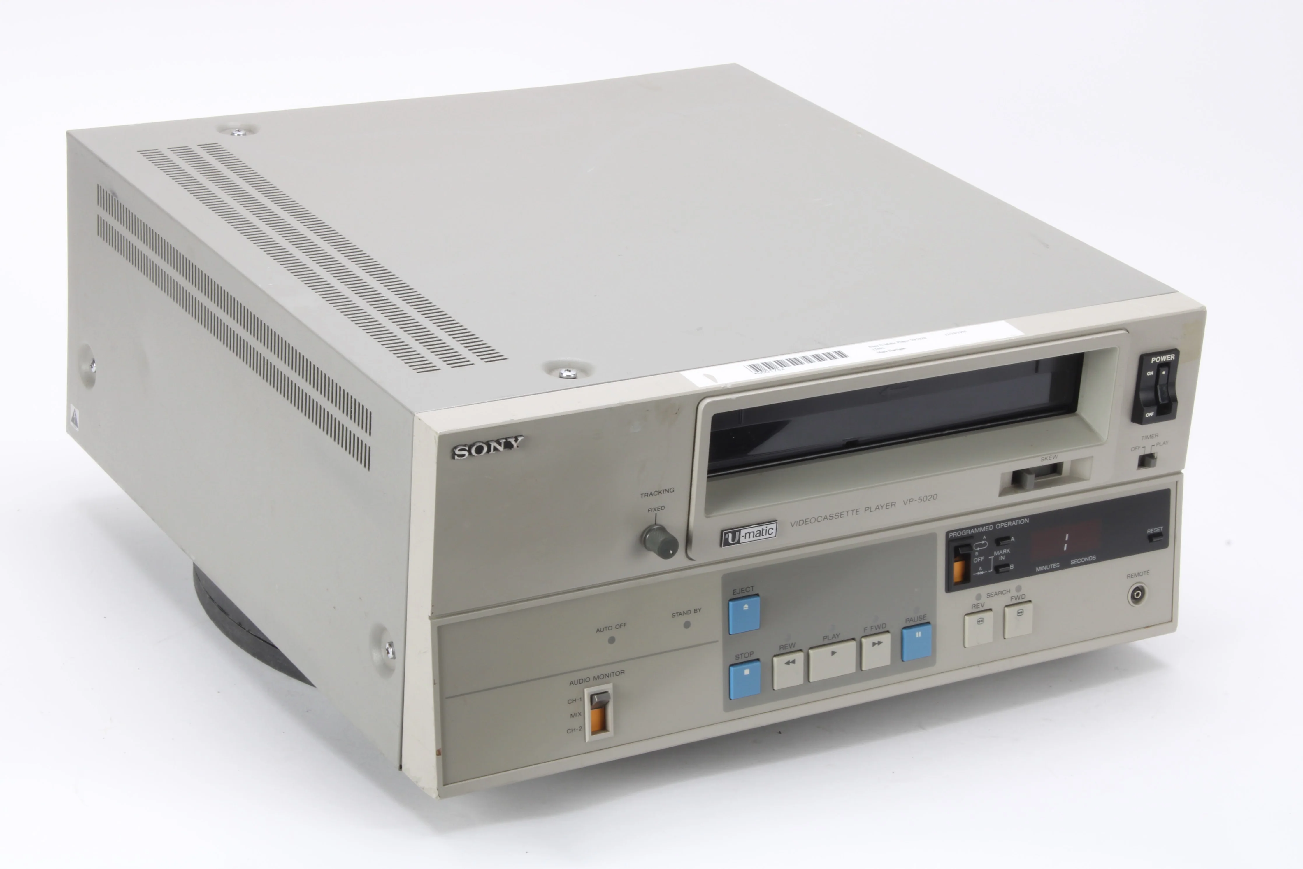 Sony U-Matic VP-5020 Video Cassette Recorder - Image 2