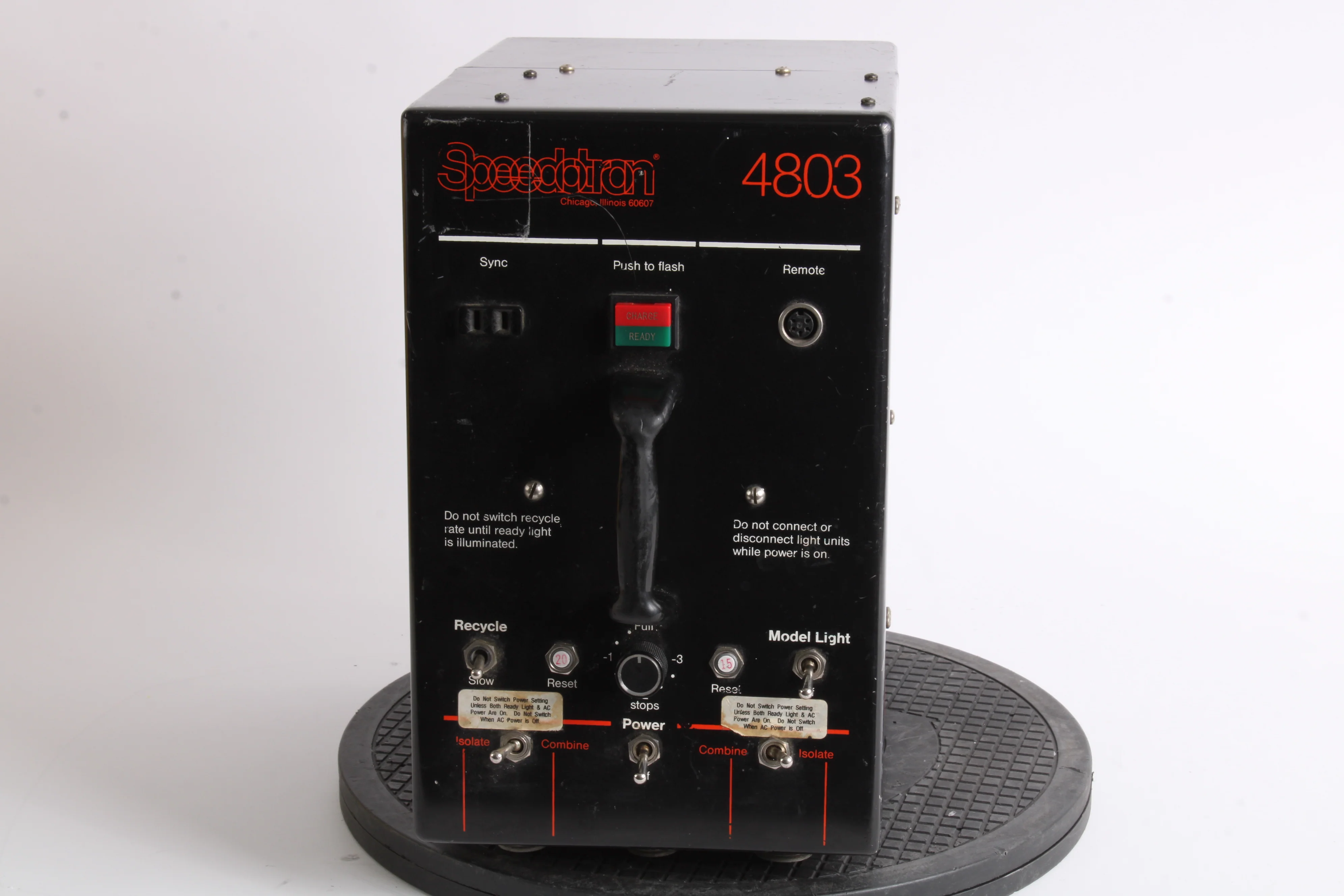 Speedotron 4803 Power Supply / Industrial Commercial Photography Power