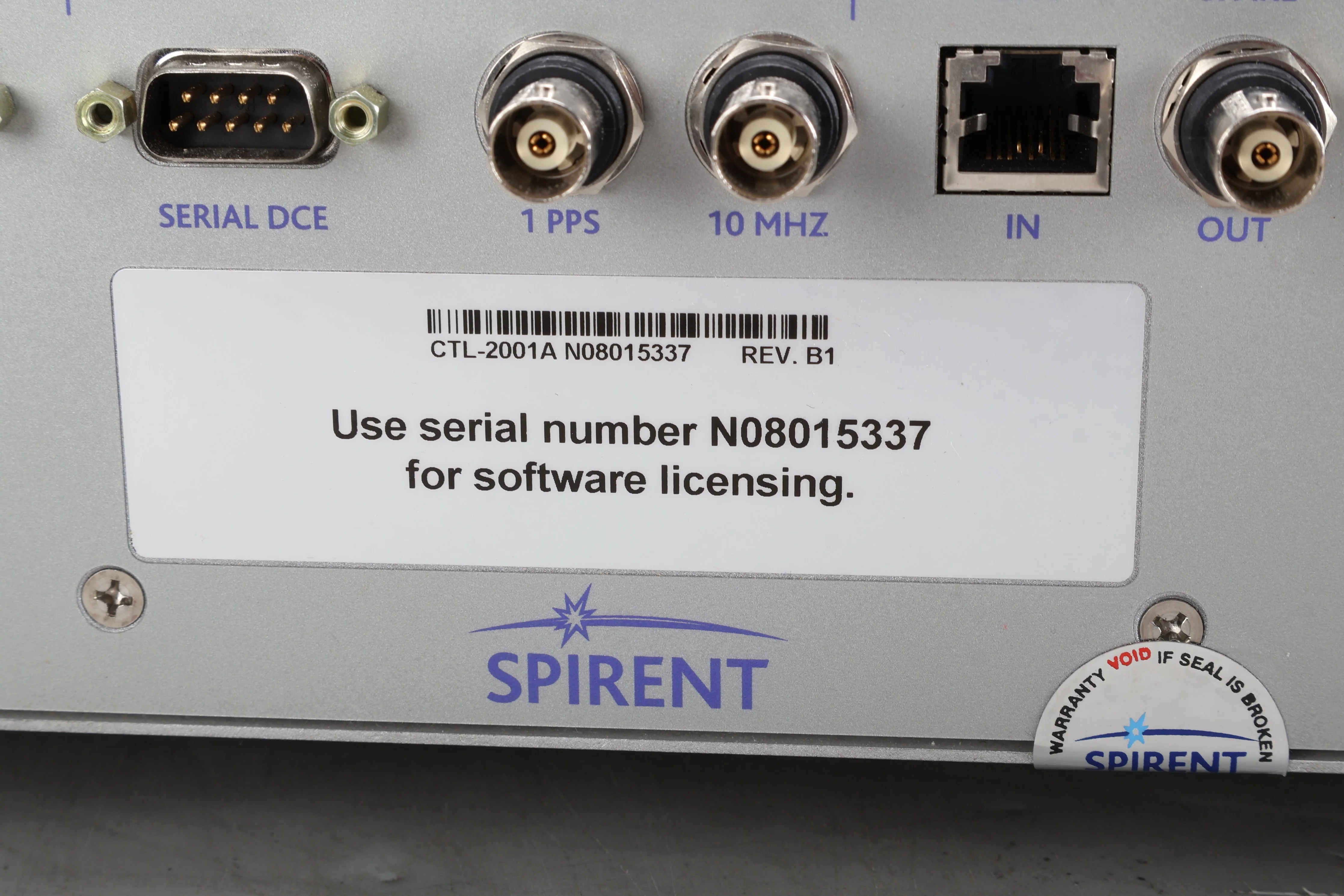 Spirent SPT-2000A Test Center Chassis With CV-10G-S2 Module - AS IS - Image 4