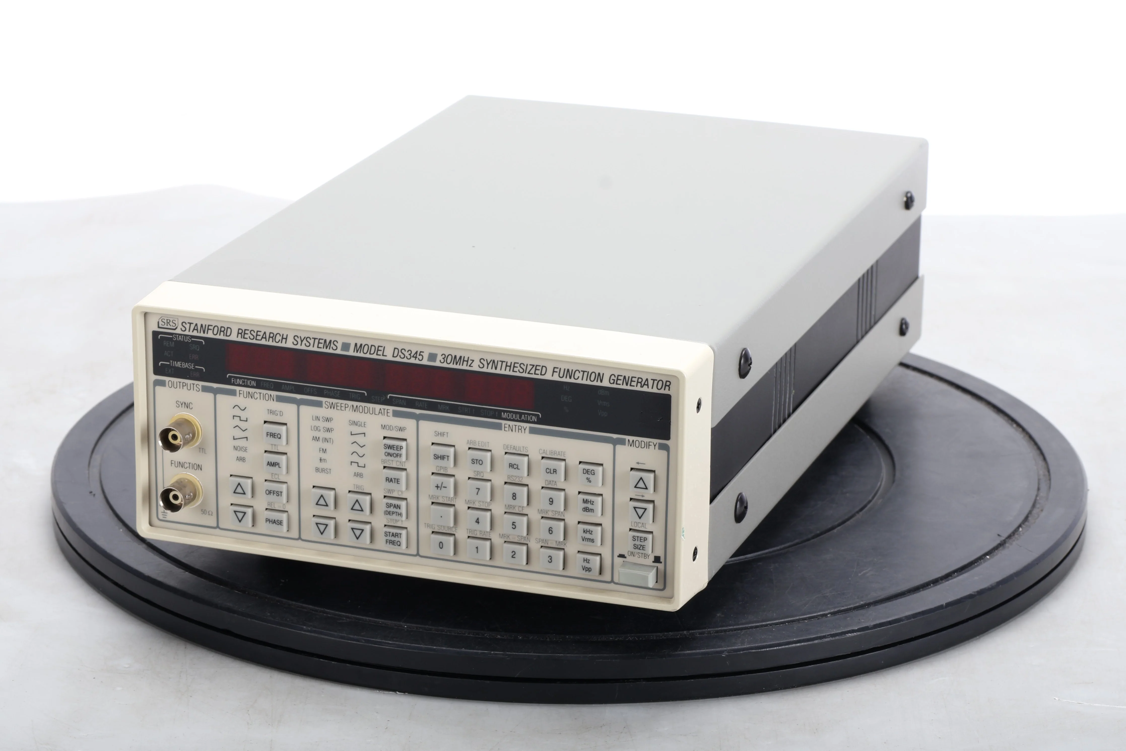 SRS Stanford Research Systems DS345 30MHz Digital Synthesized Function Generator