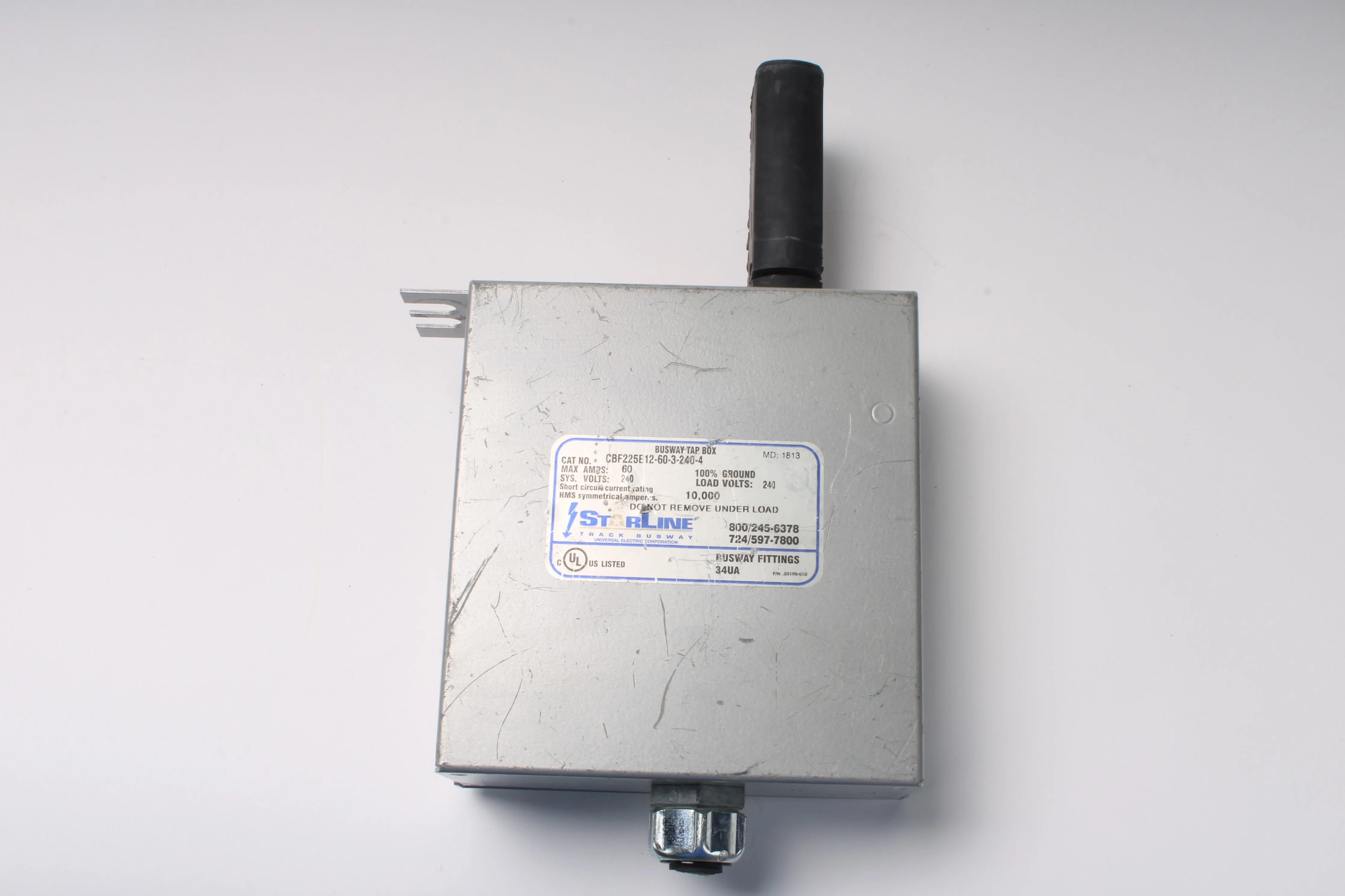 StarLine CBF225E12-60-3-240-4 Busway Tap Box - Fair Condition - Image 2
