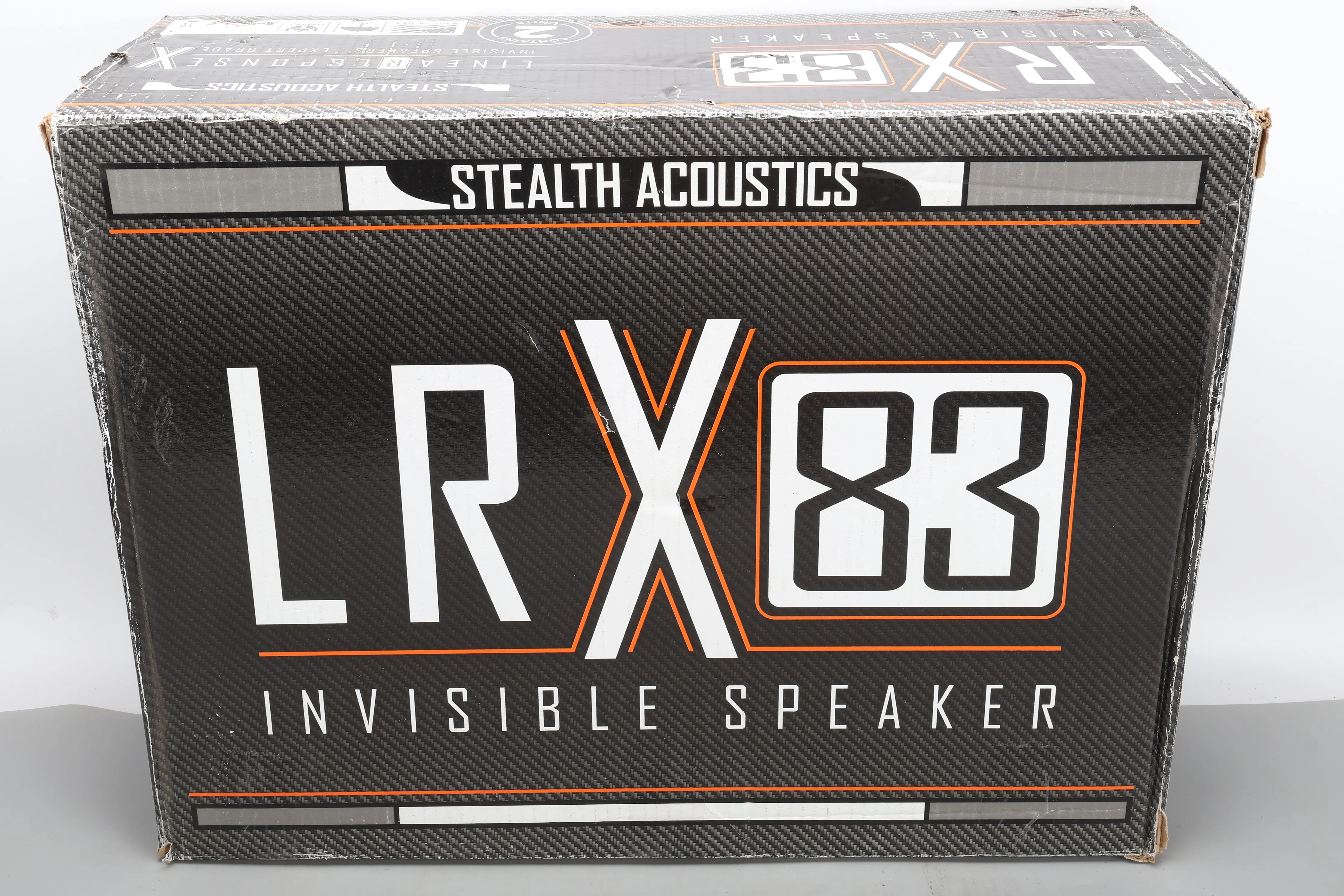 Stealth Acoustics LRX-83 8" 3-Way Expert Grade Invisible Speaker (Pair) - NEW